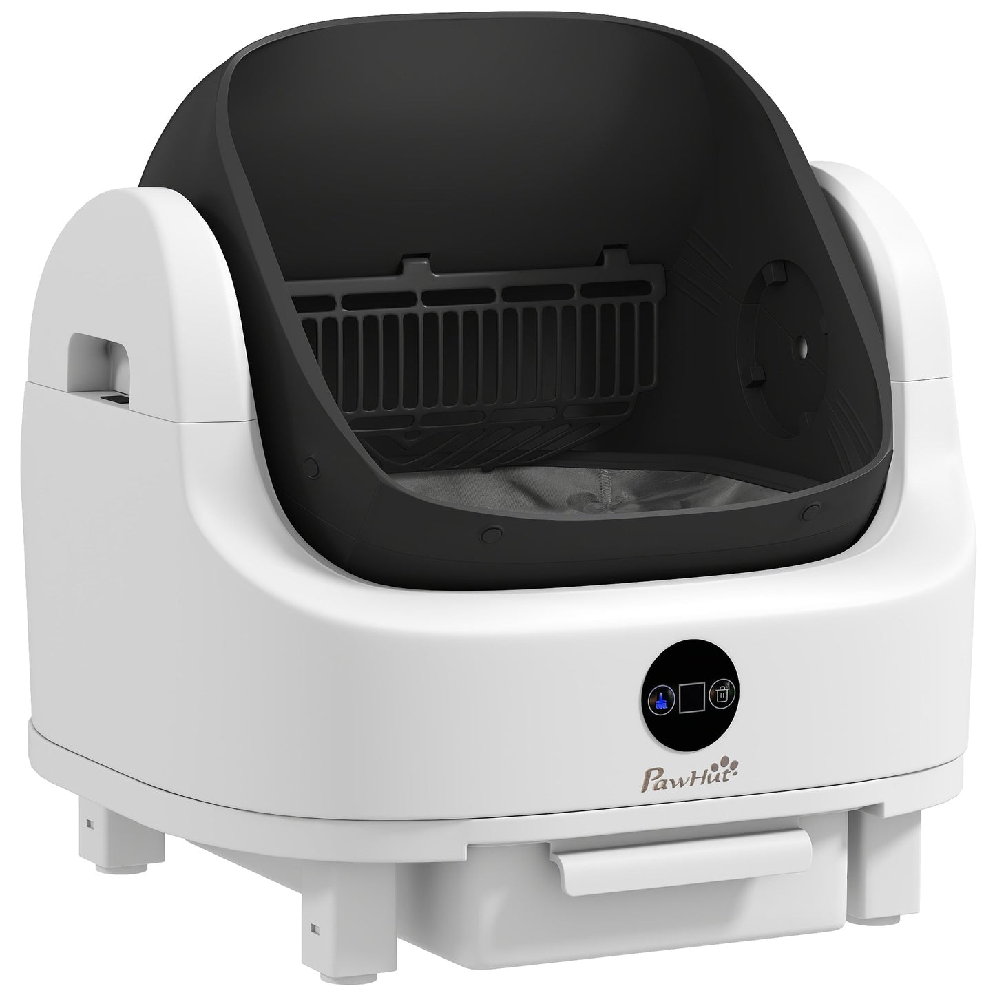 Self Cleaning Cat Litter Tray Top Opening Design, Automatic Litter Box More Space for Multiple & Senior, Large Cats, Integrated Security Protection, Odor-Free, Instant Cleaning & Easy Scooping