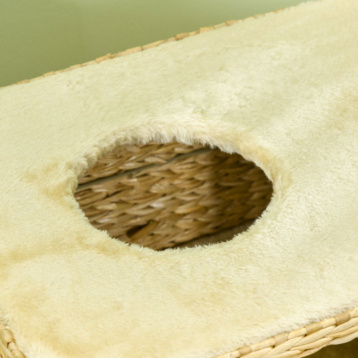 95cm Cat Tree for Indoor Cats, Cat Tower with Scratching Posts, Ramp, Condo, Toy Balls, Platform, Bed, Ramp - Beige