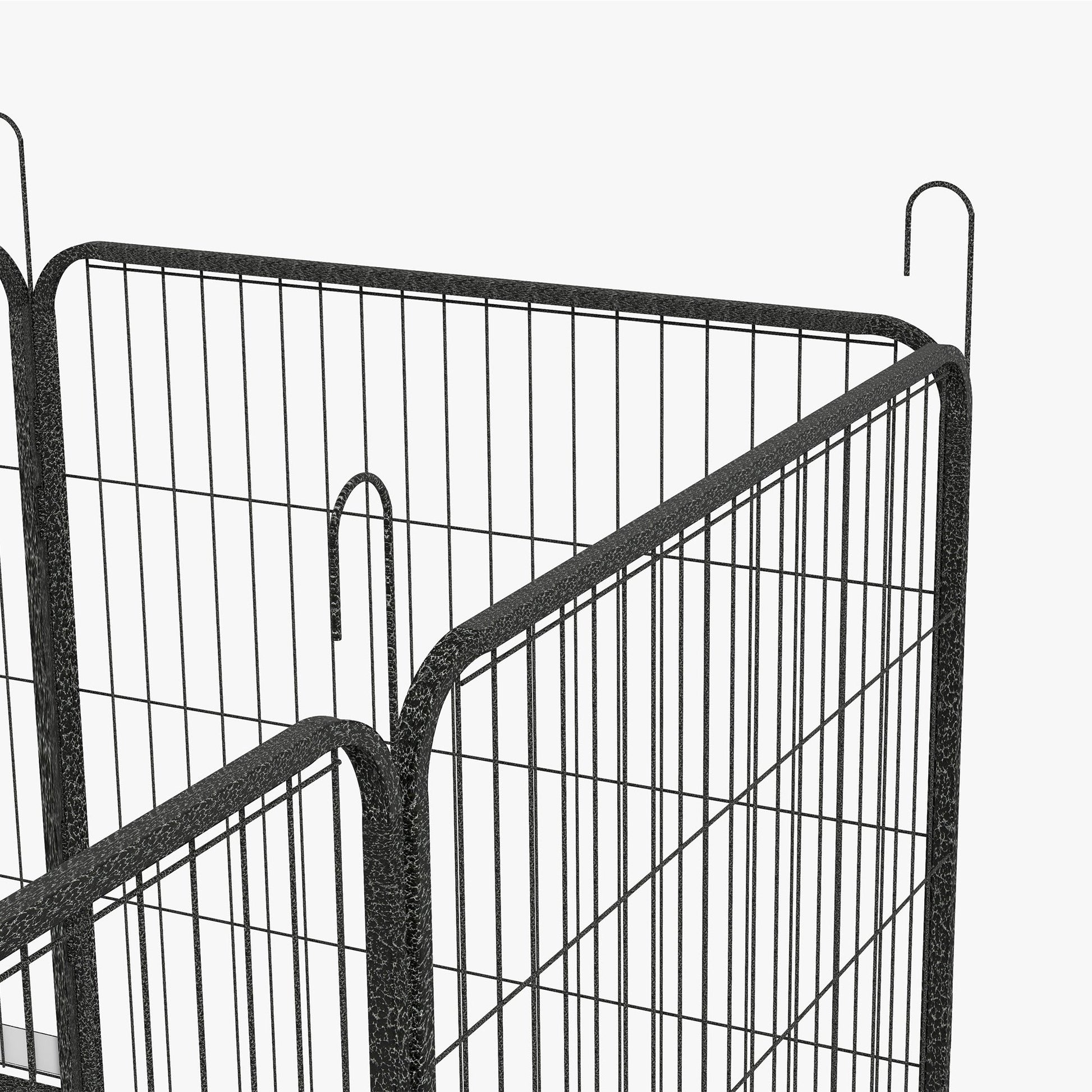 Dog Pen 12 Panels Puppy Pen Heavy Duty Pet Playpen for Indoor Outdoor for Dogs, Rabbits, Ducks 80cm High