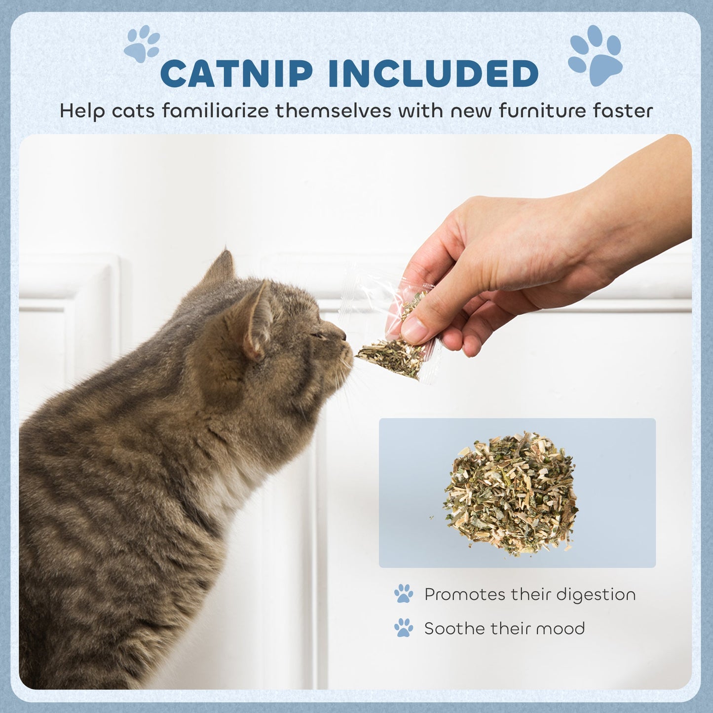 Cat Scratcher, 2-in-1 Cat Scratching Board with Catnip, Cardboard Lounge for Indoor Cats