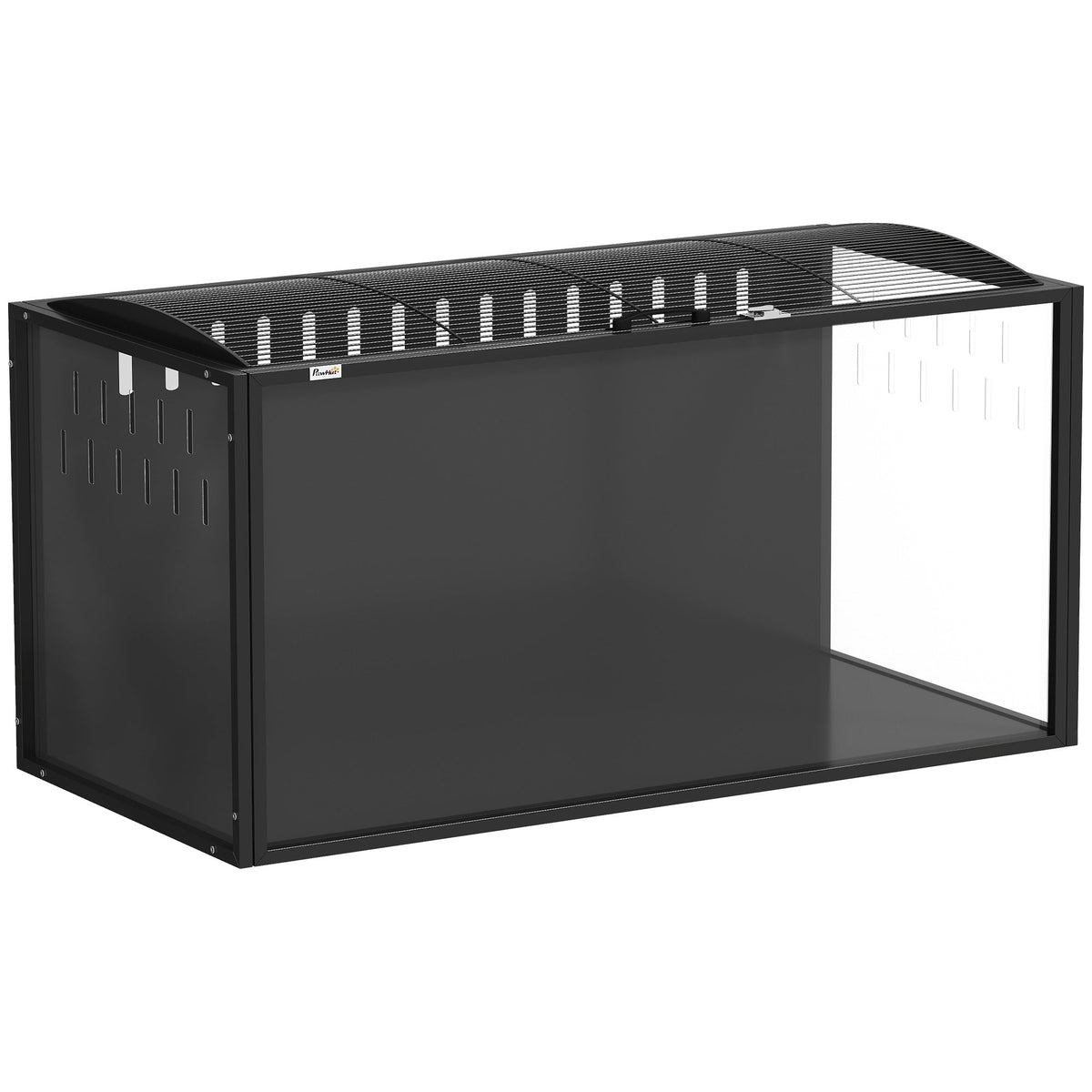 Hamster Cage Steel Frame Chewproof, Large Rat Cage with Openable Top, Deep Burrow, Transparent Small Animal Habitat for Dwarf Syrian Hamster, Gerbil, Rats, 105L x 51W x 53H cm