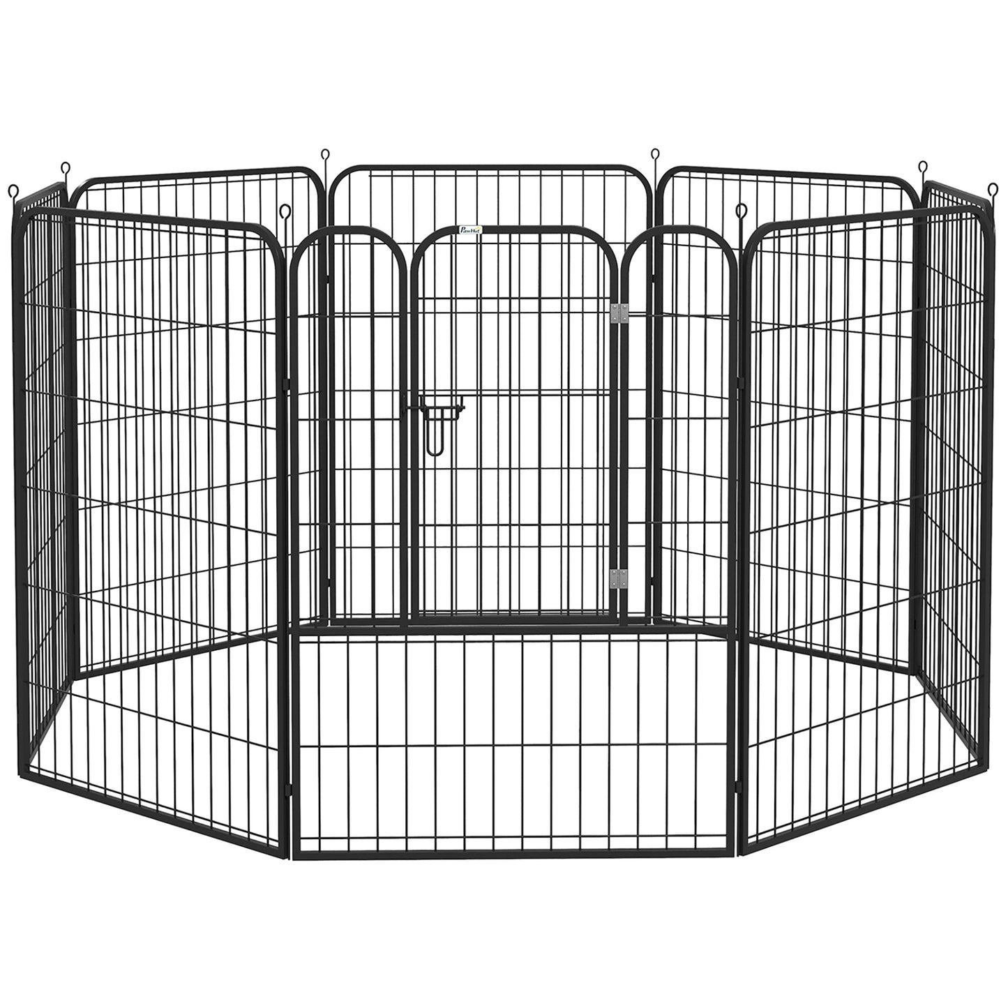Dog Pen 8 Panels Puppy Pen Heavy Duty Pet Playpen for Indoor Outdoor for Dogs, Rabbits, Ducks 100cm High
