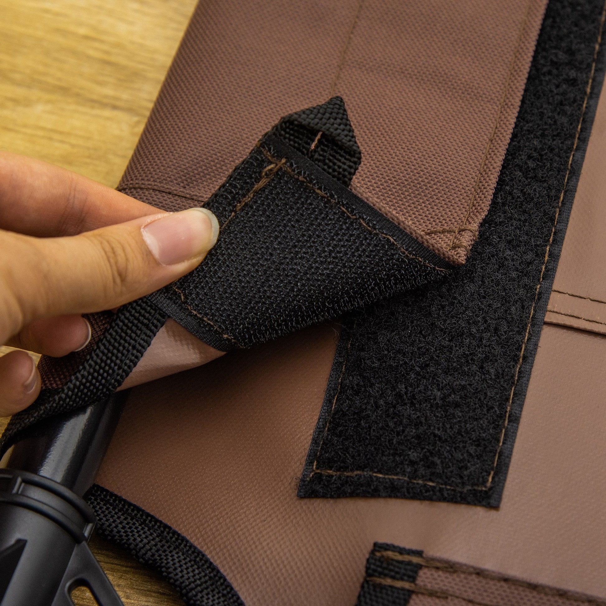 Large Raised Dog Bed Cat Elevated Lifted Cooling Portable Camping Basket Outdoor Indoor Mesh Pet Cot Metal Frame Brown