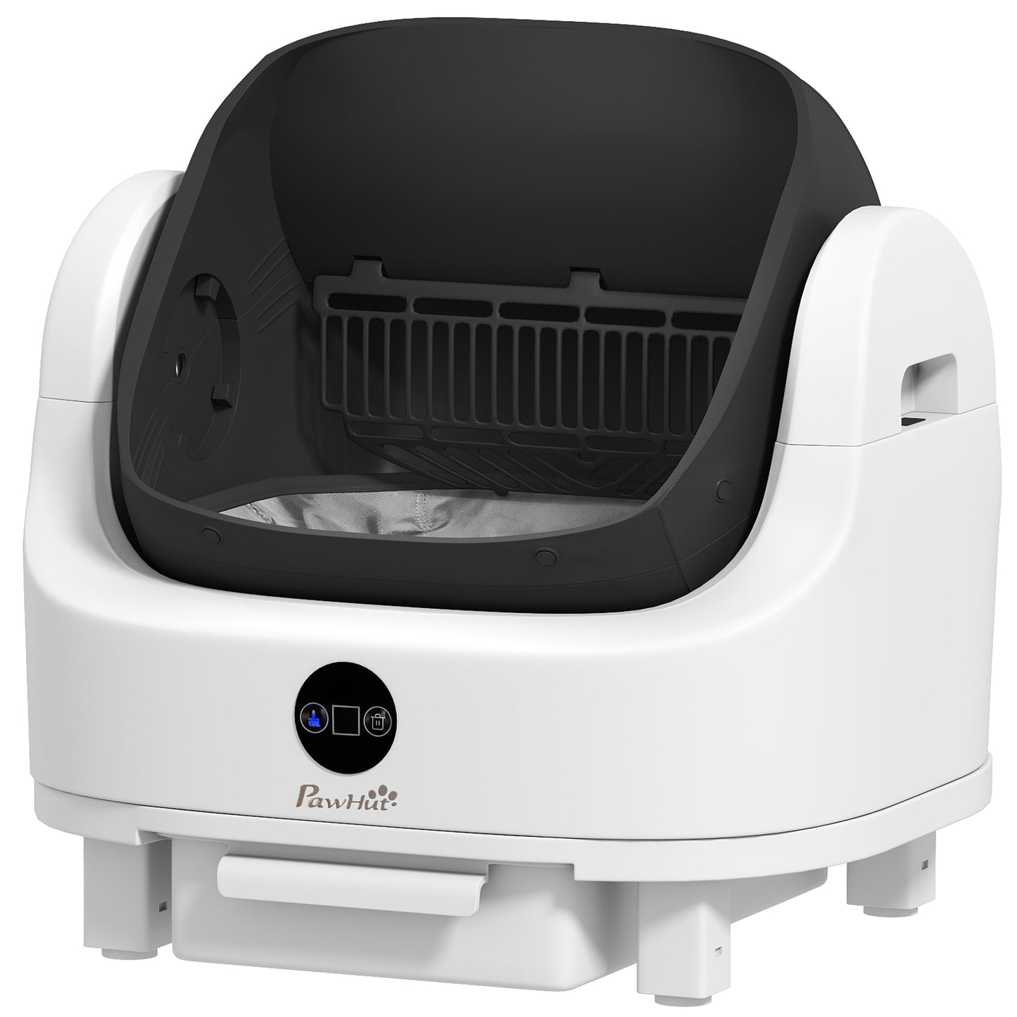 Self Cleaning Cat Litter Tray Top Opening Design, Automatic Litter Box More Space for Multiple & Senior, Large Cats, Integrated Security Protection, Odor-Free,  Instant Cleaning & Easy Scooping