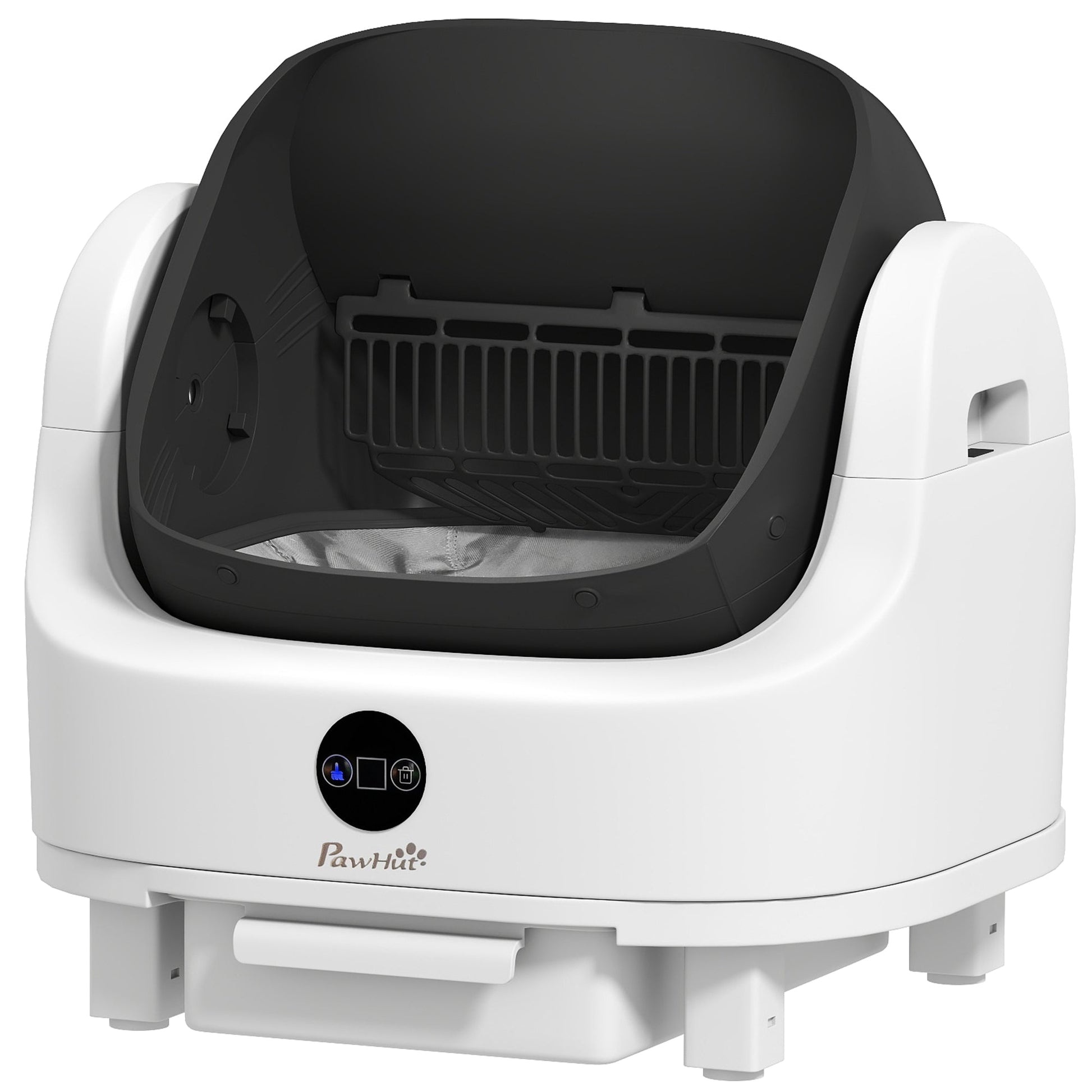 Self Cleaning Cat Litter Tray Top Opening Design, Automatic Litter Box More Space for Multiple & Senior, Large Cats, Integrated Security Protection, Odor-Free,  Instant Cleaning & Easy Scooping