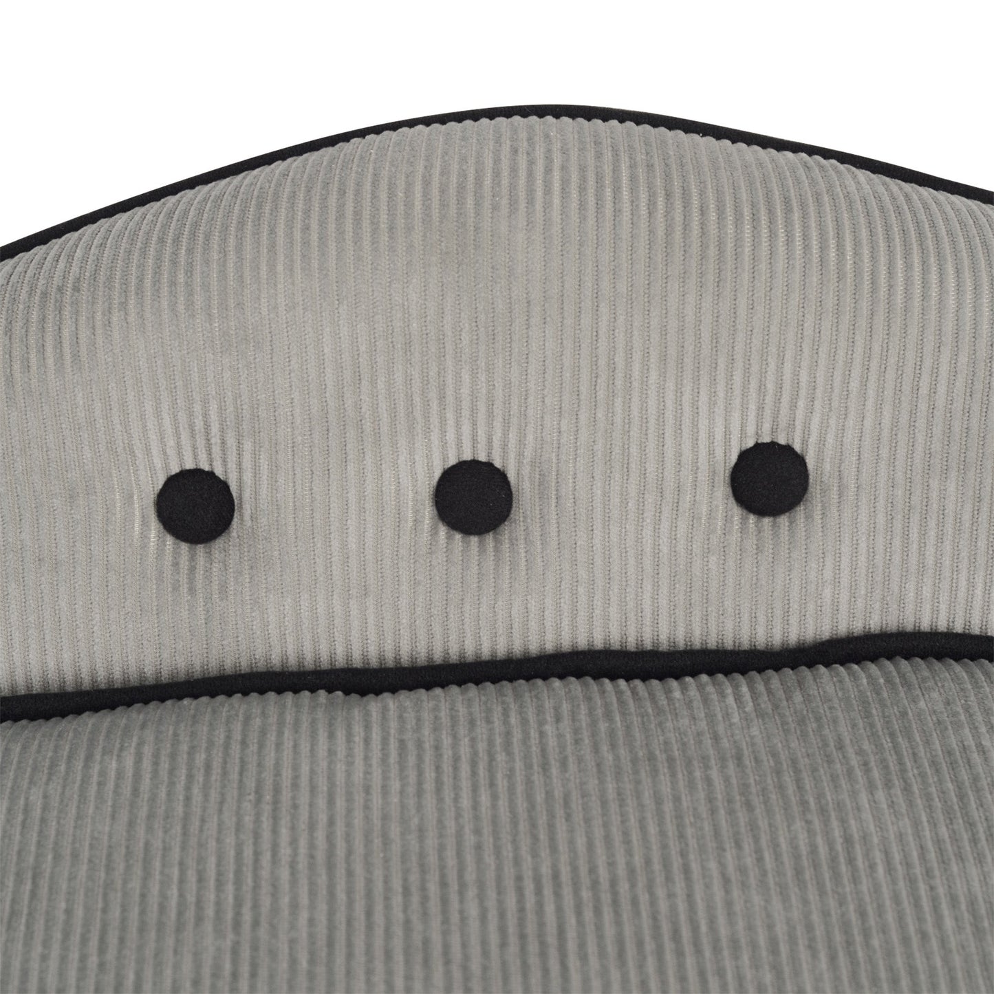 Dog Sofa for XS and S Size Dogs, Pet Chair Bed with Soft Cushion, Cat Sofa  Couch with Washable Cover, Wooden Frame, 66.5 x 45 x 35.5 cm, Grey