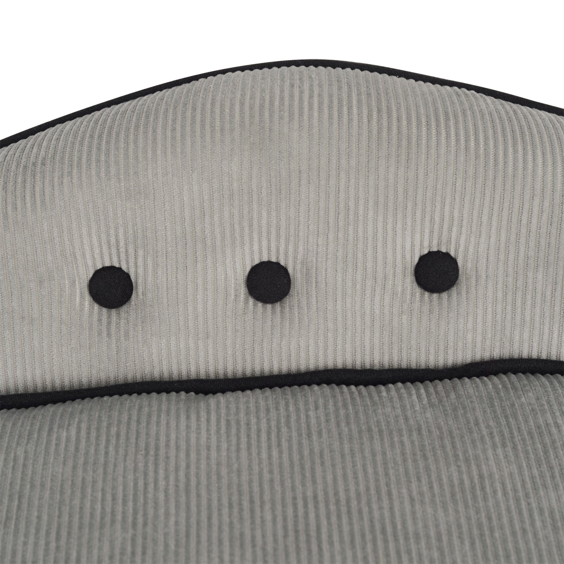 Dog Sofa for XS and S Size Dogs, Pet Chair Bed with Soft Cushion, Cat Sofa  Couch with Washable Cover, Wooden Frame, 66.5 x 45 x 35.5 cm, Grey