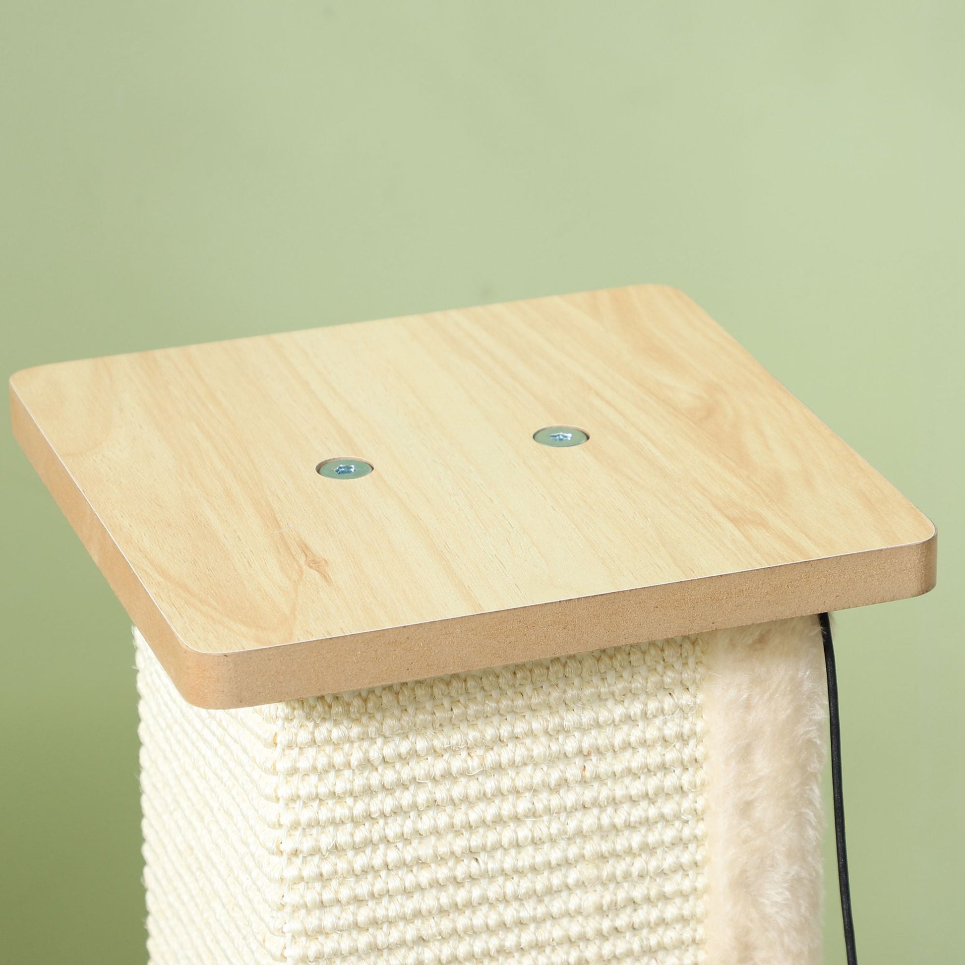 Cat Scratching Post, 87cm Cat Scratcher with Sisal Scratching Post, Track Ball Toy, Hanging Ball, 3 in 1 Cat Scratcher Post for Indoor Kittens