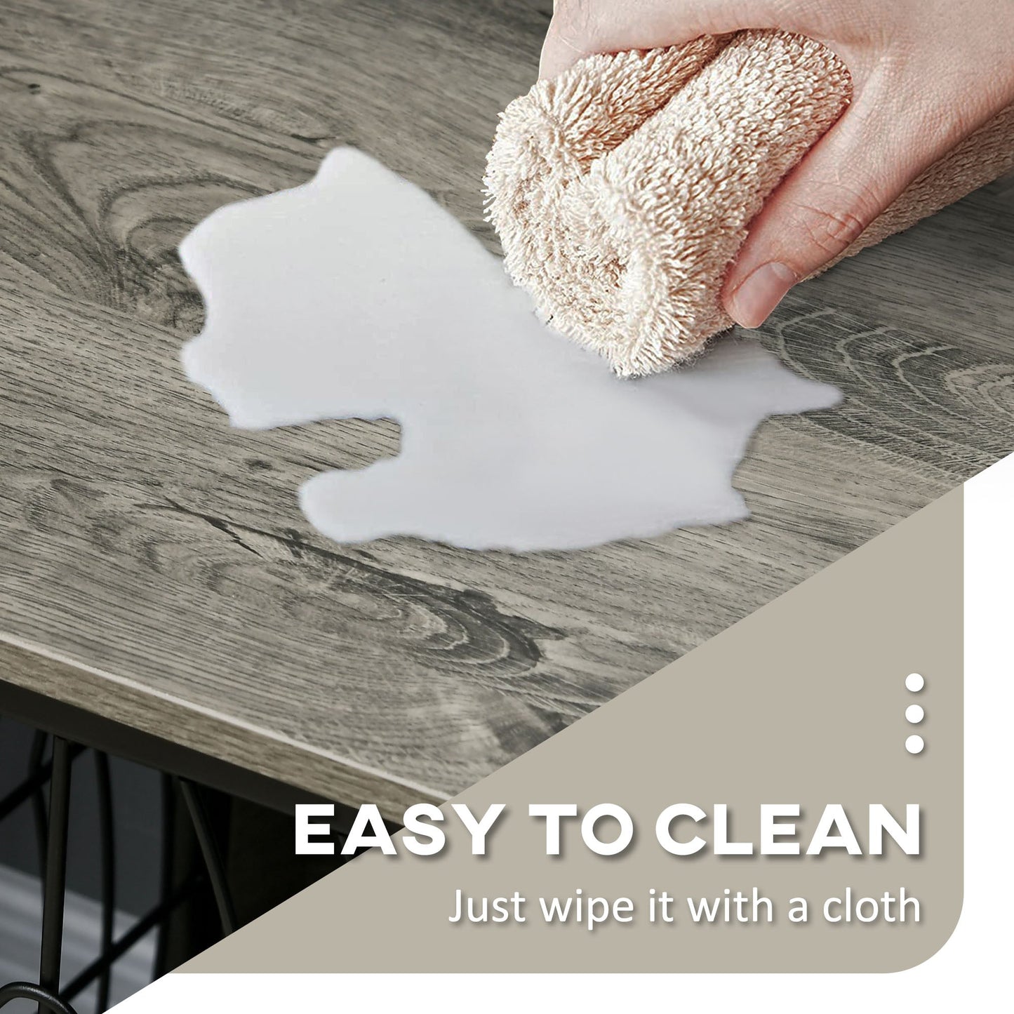 Dog Crate Furniture, Dog Cage End Table with Large Top, Soft Washable Cushion, Lockable Front Door, Wire Mesh Ventilation, Indoor Pet Crate for Extra Large Sized, 118 x 75 x 82cm - Grey