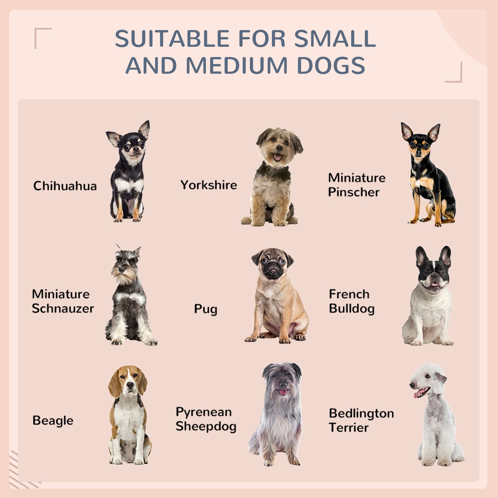 Rattan Dog House, Extendable Outdoor Wicker Dog Bed w/ Water-Resistant Roof, Removable Cushion, for Small and Medium Dogs - Grey