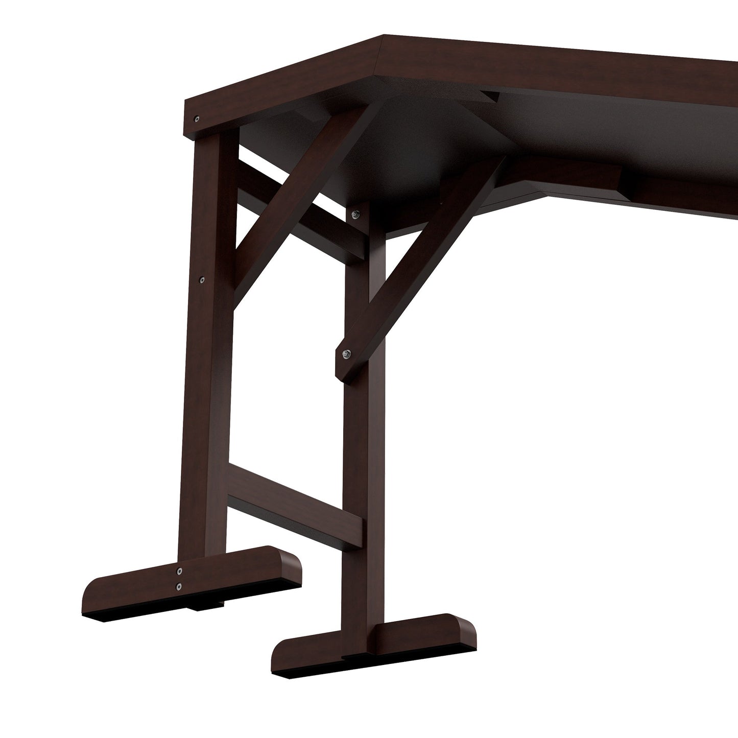 Pet Ramp for Dogs Cats  Non-Slip Carpet Top Platform - Brown & Grey