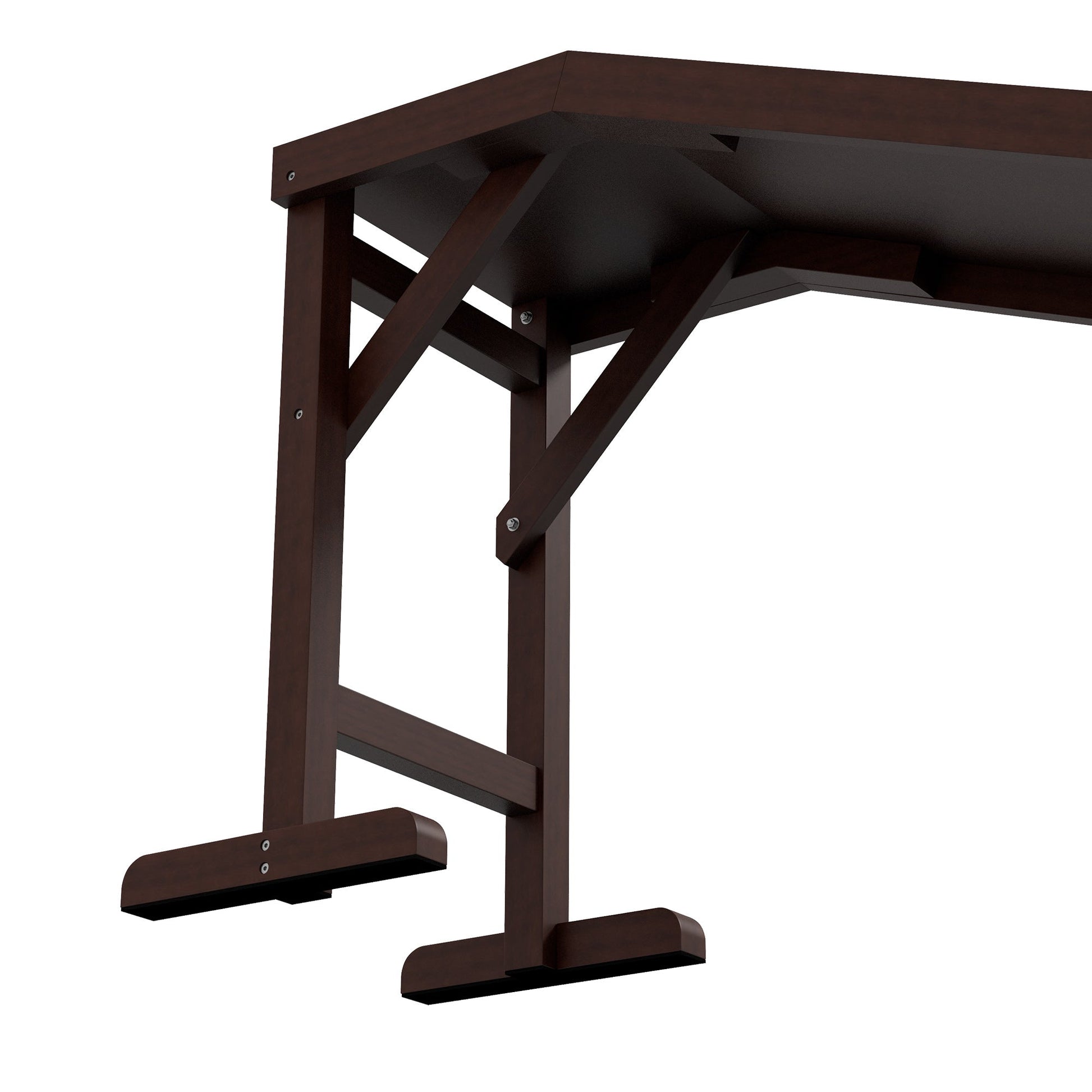 Pet Ramp for Dogs Cats  Non-Slip Carpet Top Platform - Brown & Grey