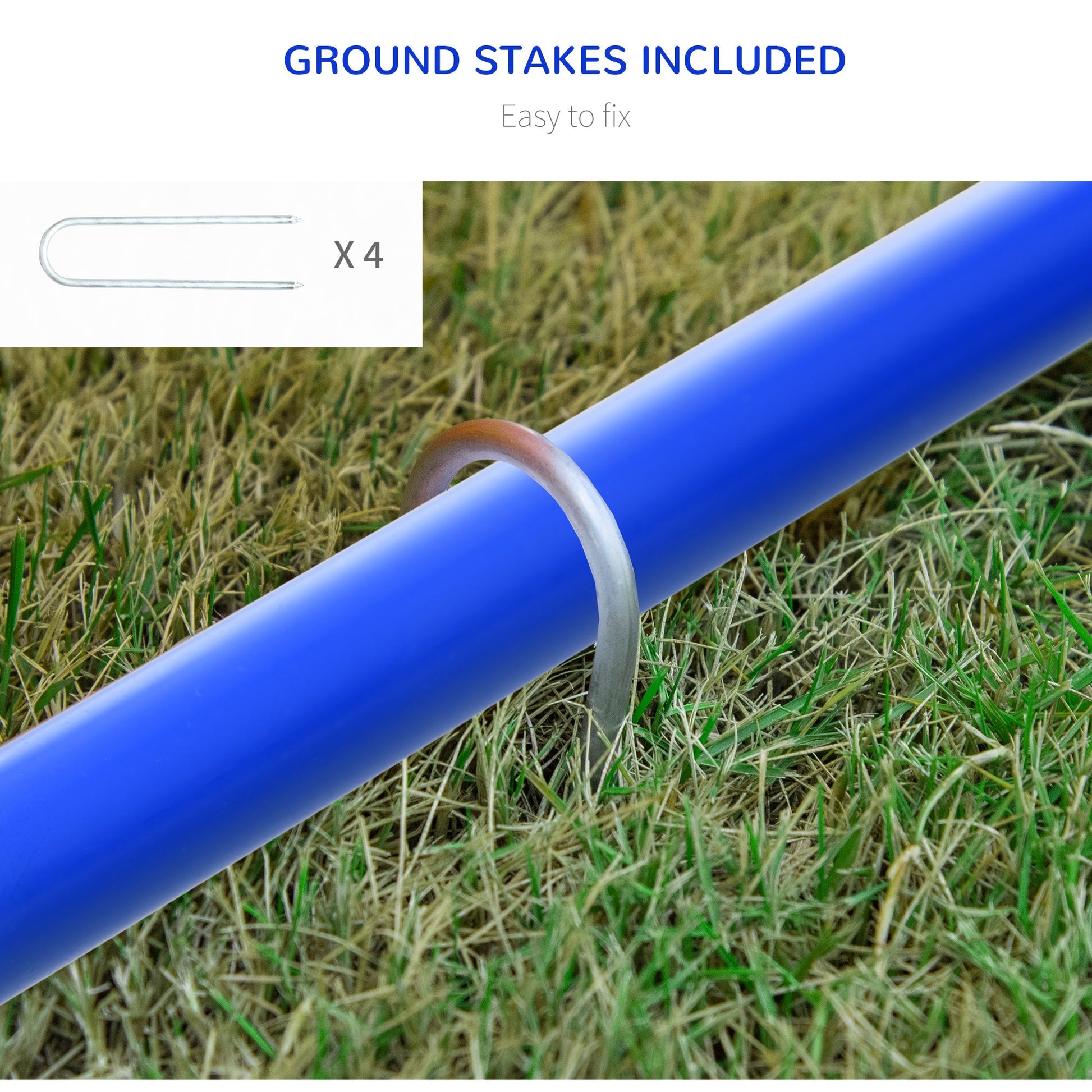 Dog Agility Equipment,4PCs Portable Dog Play Run Jump Obedience Training Set w/ Agility Bows, Carry Bag