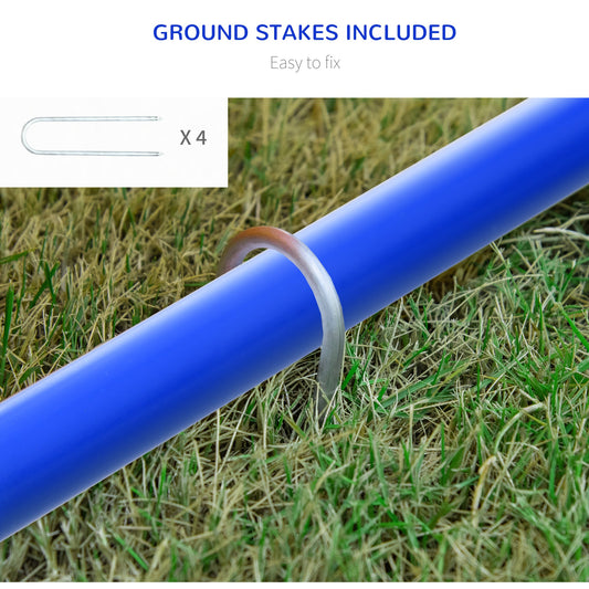 Dog Agility Equipment,4PCs Portable Dog Play Run Jump Obedience Training Set w/ Agility Bows, Carry Bag