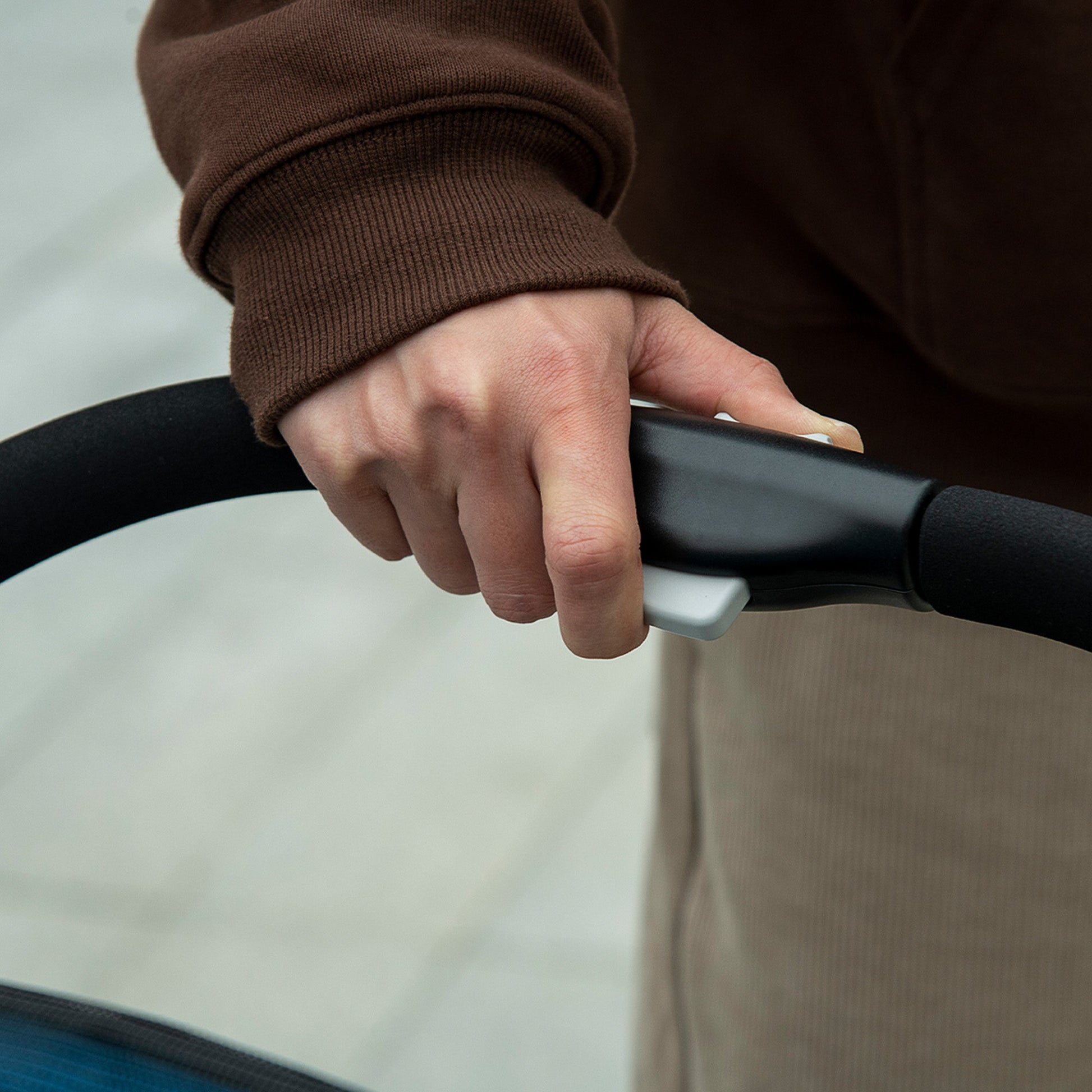 Dog Pram Dog Stroller Jogger Foldable Pet Pushchair for Medium, Small Dogs, w/ Rubber Wheels, Washable Cushion - Yellow