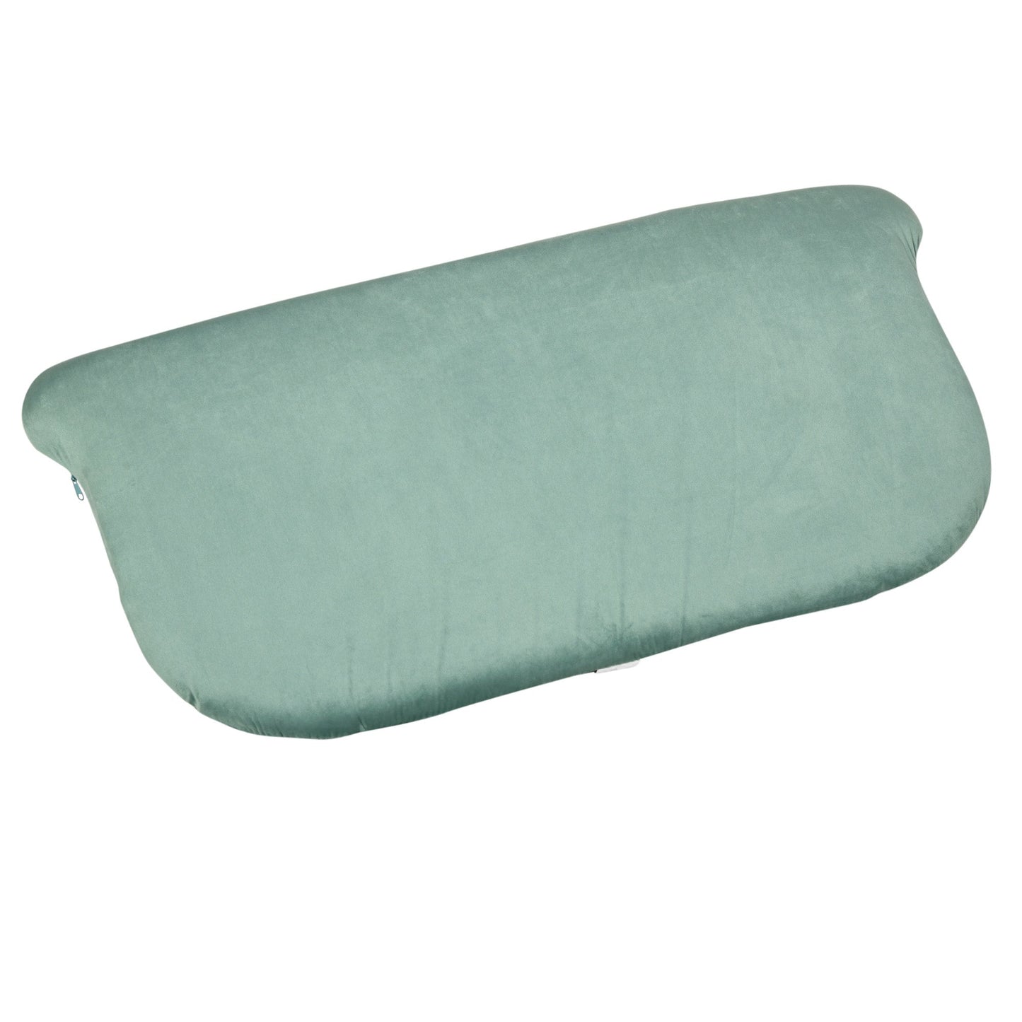 Dog Sofa for Medium, Large Dogs, Shell Shaped Pet Couch Bed with Legs, Cushion, Washable Cover - Green