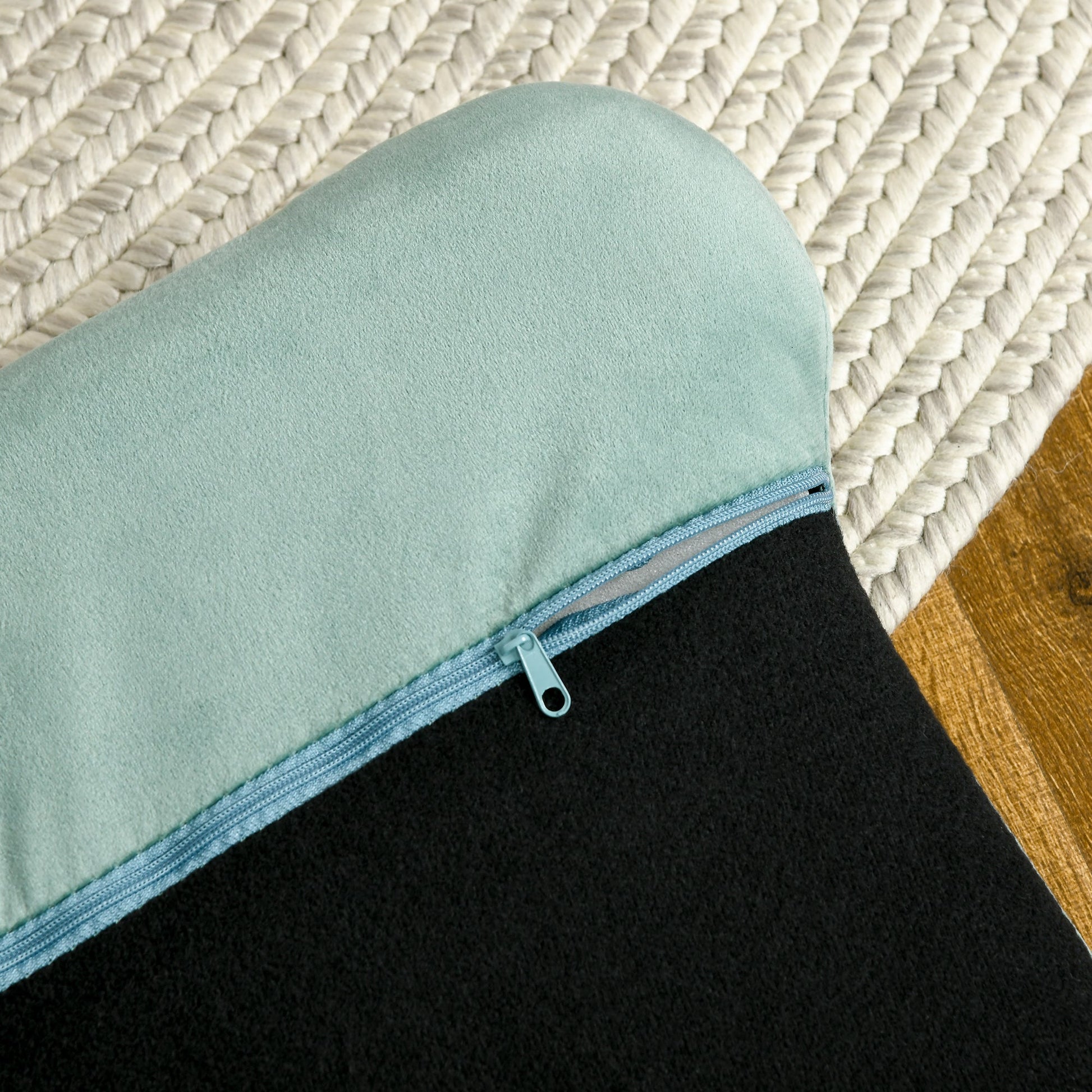 Dog Sofa for Medium, Large Dogs, Shell Shaped Pet Couch Bed with Legs, Cushion, Washable Cover - Green