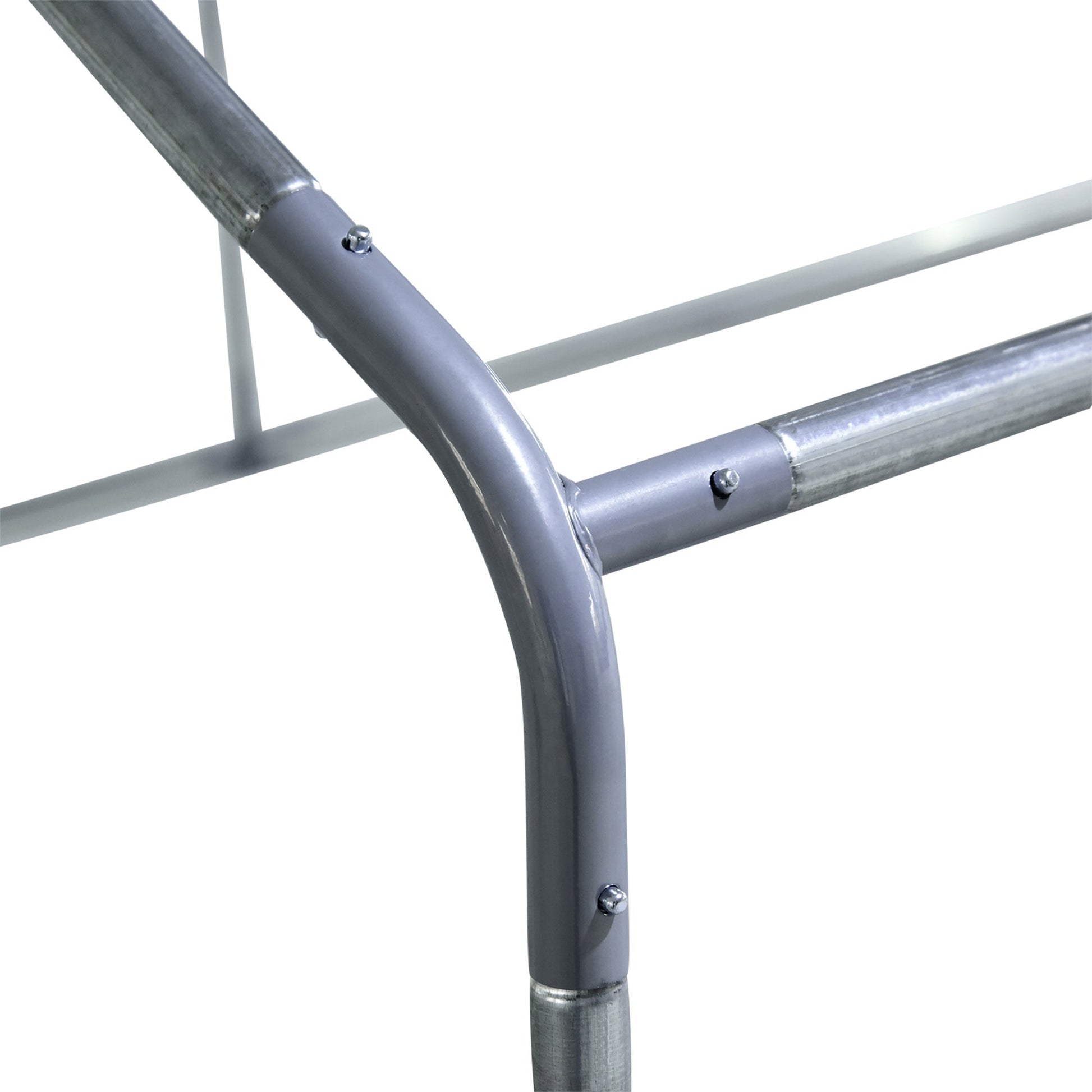 Chicken Run Galvanised Walk-in Chicken Coop Hen Poultry House Cage Rabbit Hutch Pet Playpen Garden w/ Water-Resist Cover, 3 x 2 x 2m