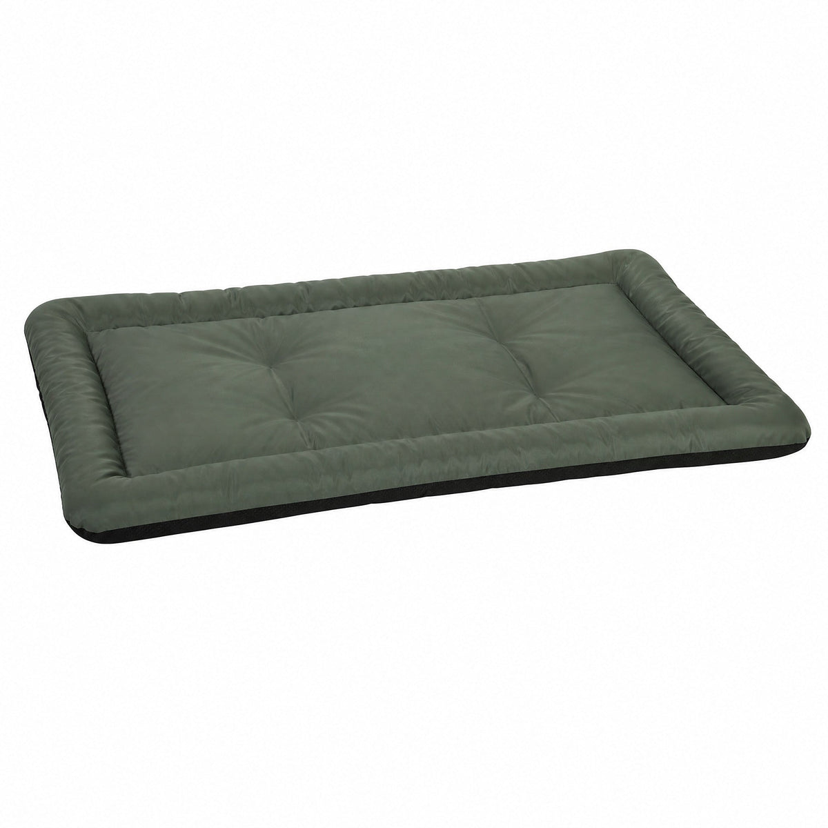 Waterproof Dog Bed, Foldable Pet Bed with Anti-Slip Bottom, Oxford Fabric, Machine Washable, Scratch Resistant Outdoor for Large Dogs and Cats, 130L x 85W x 7H cm, Green