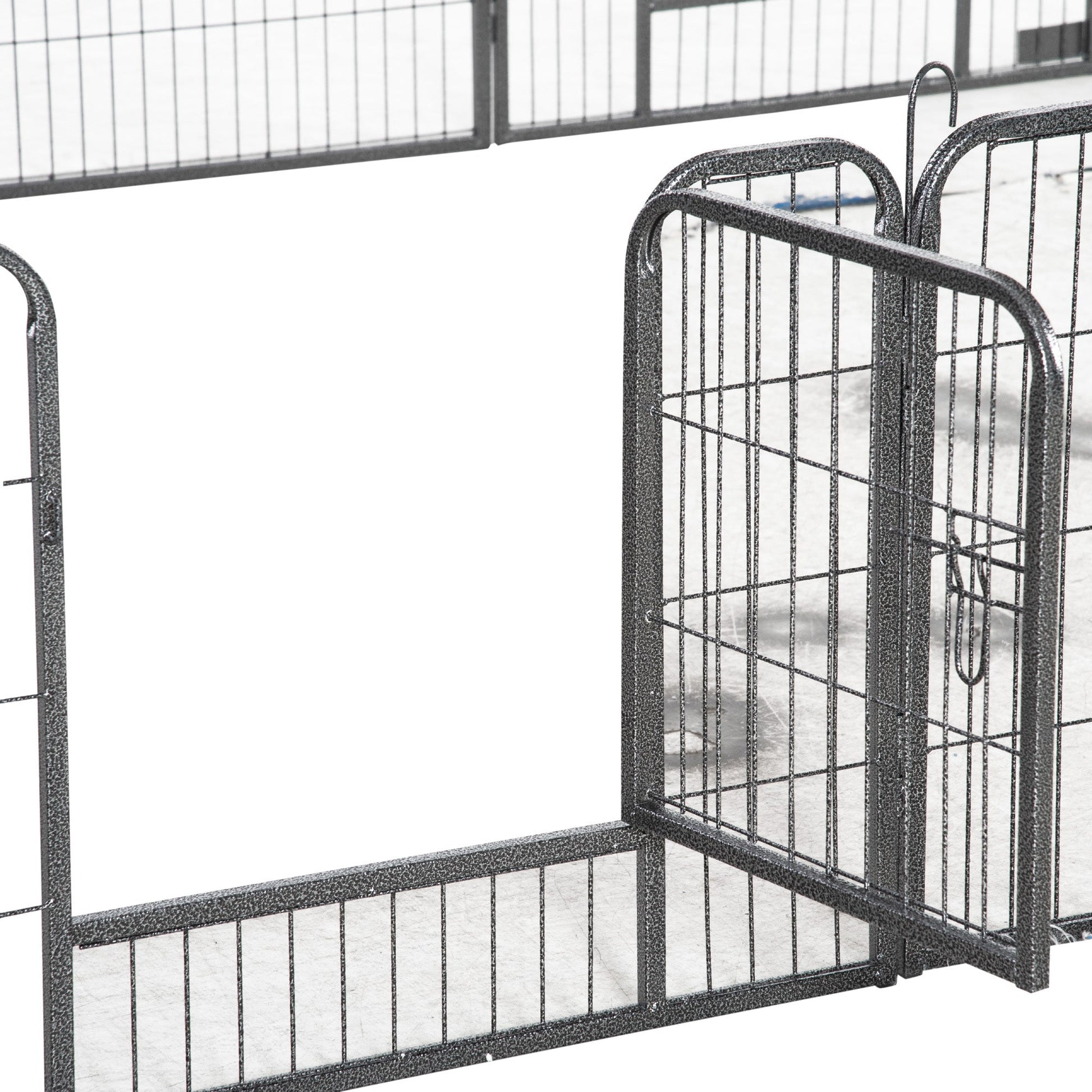 Dog Pen, 16 Panels Puppy Pen 60cm High, Heavy Duty Pet Playpen Portable for Indoor Outdoor, for Dogs, Ducks