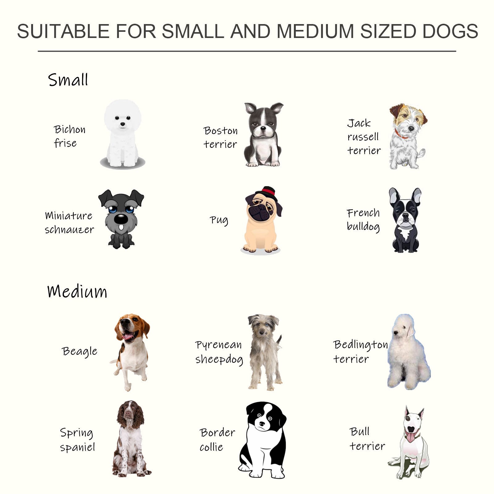 Raised Dog Bowl Feeding Bowls with Stand for Medium Dogs Elevated Pet Bowls Water Food Feeder 58L x 31W x 25H cm - White