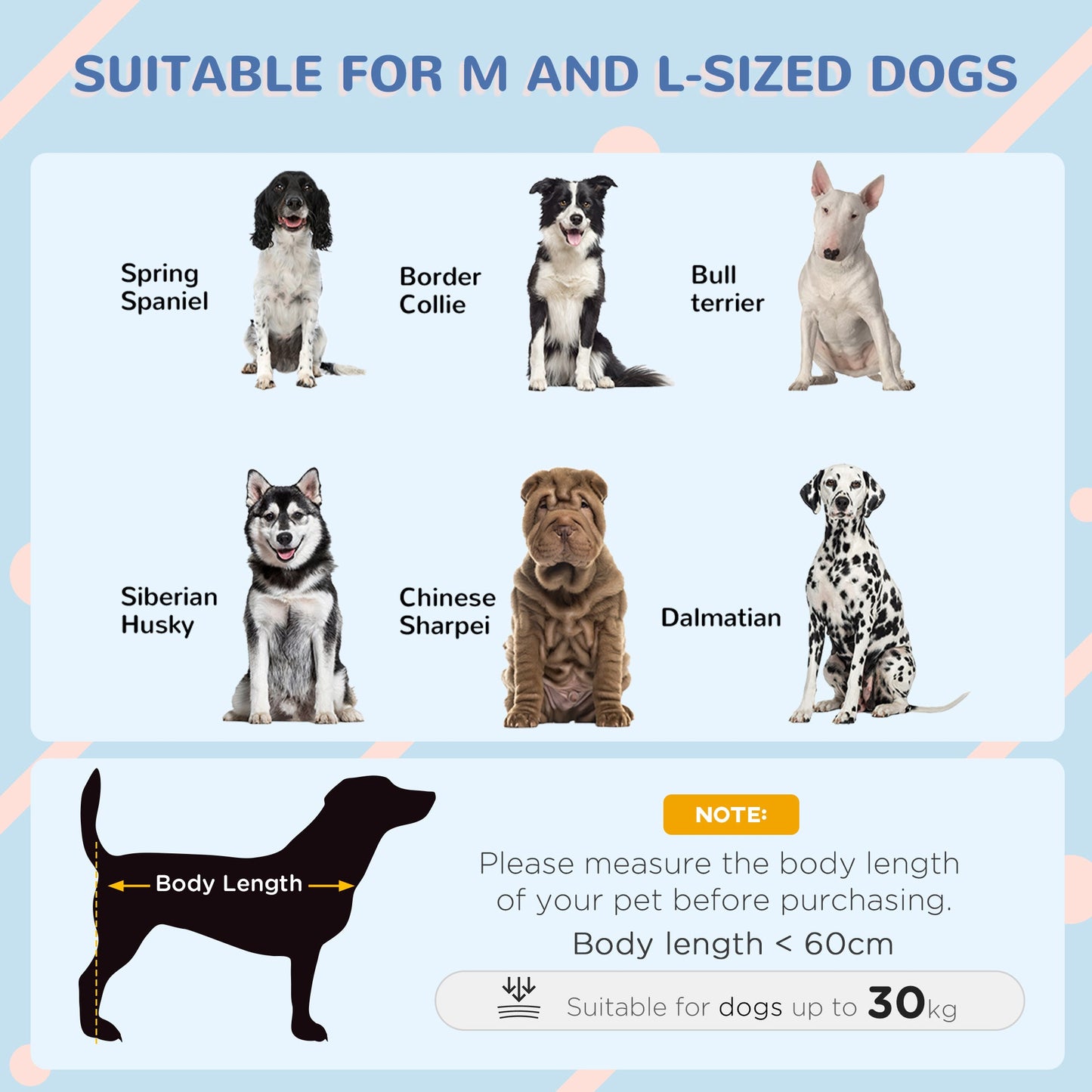 Dog Kennel for Outside, Plastic Dog House, Water-Resistant Pet Shelter with Windows, for Garden Patio, Medium and Large Dogs, 101 x 88 x 99cm - Blue