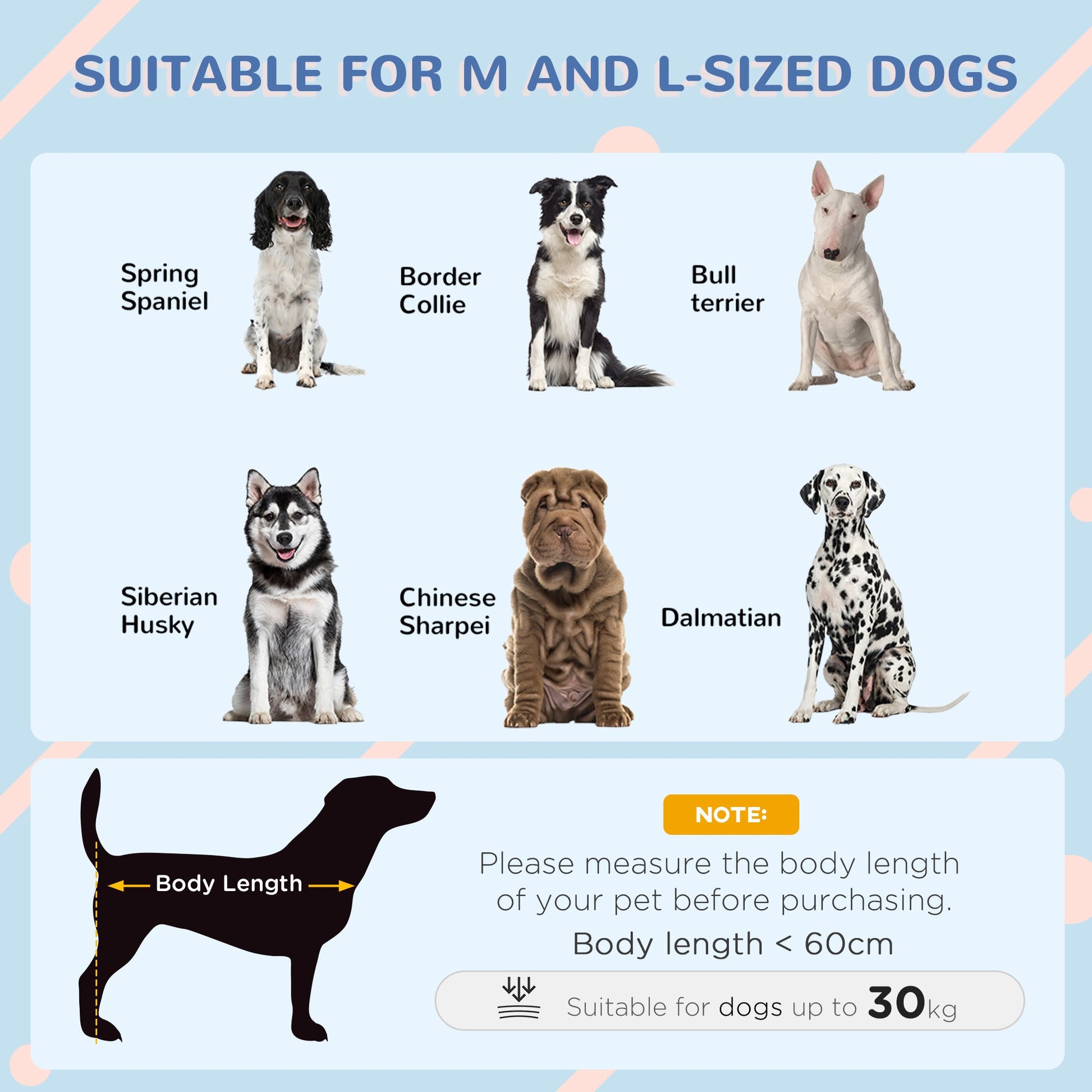 Dog Kennel for Outside, Plastic Dog House, Water-Resistant Pet Shelter with Windows, for Garden Patio, Medium and Large Dogs, 101 x 88 x 99cm - Blue