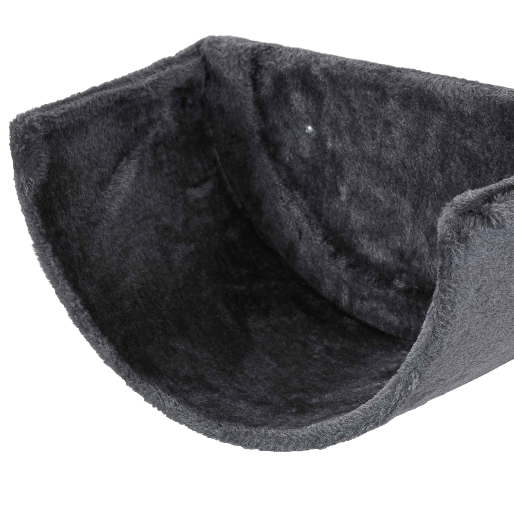 4PCs Wall Mounted Cat Tree Cat Wall Shelves Furniture Climbing Shelf Set Kitten Activity Centre w/ Hammock, Scratching Post - Dark Grey