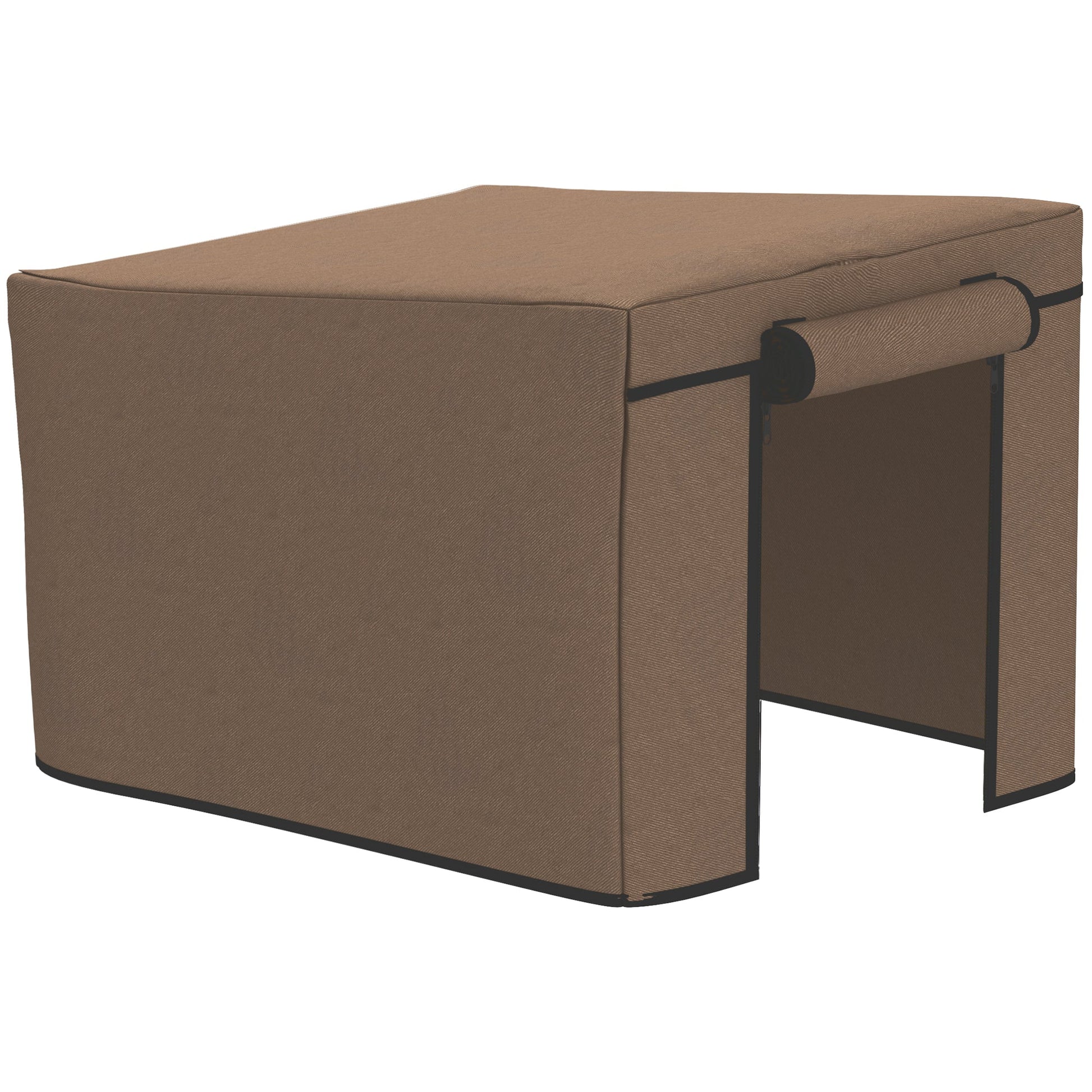 Rabbit Hutch Cover, Guinea Pig Hutch Cover, for Model X-D2-0047 & Similar Models, 43 x 52 x 37cm, Brown