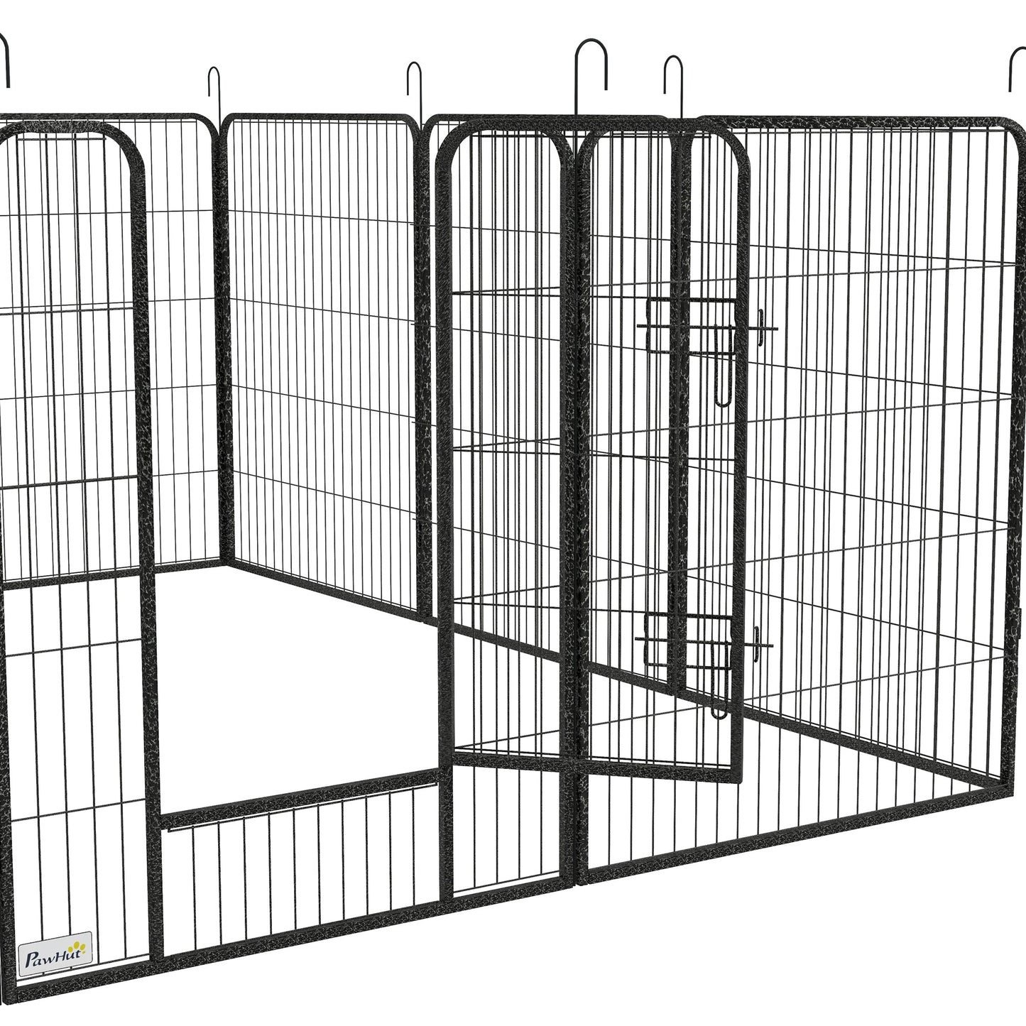 Dog Pen 12 Panels Puppy Pen Heavy Duty Pet Playpen for Indoor Outdoor for Dogs, Rabbits, Ducks 100cm High