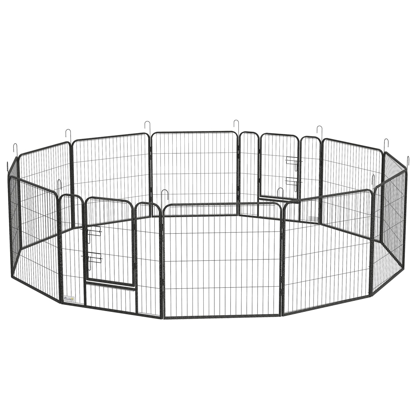 Dog Pen 12 Panels Puppy Pen Heavy Duty Pet Playpen for Indoor Outdoor for Dogs, Rabbits, Ducks 80cm High