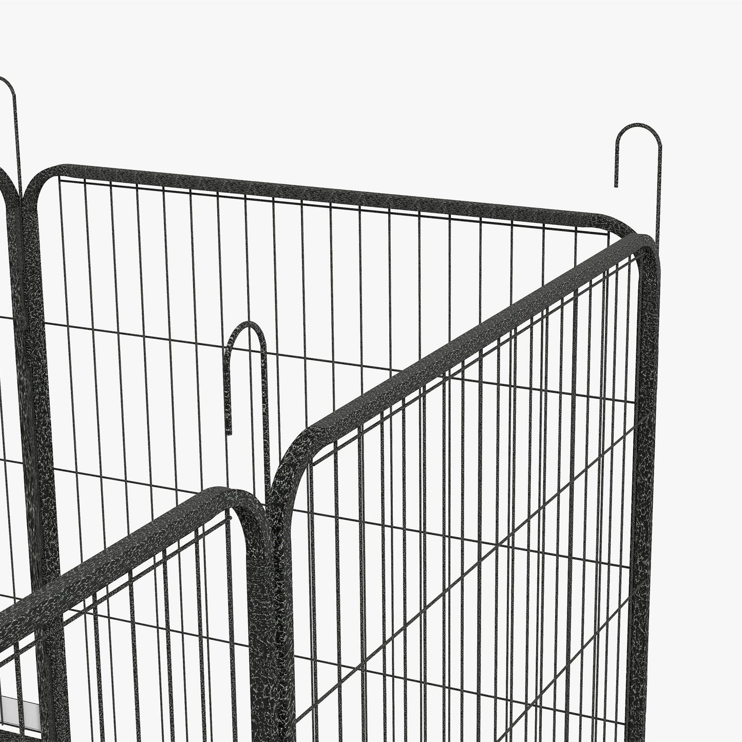 Dog Pen 12 Panels Puppy Pen Heavy Duty Pet Playpen for Indoor Outdoor for Dogs, Rabbits, Ducks 80cm High