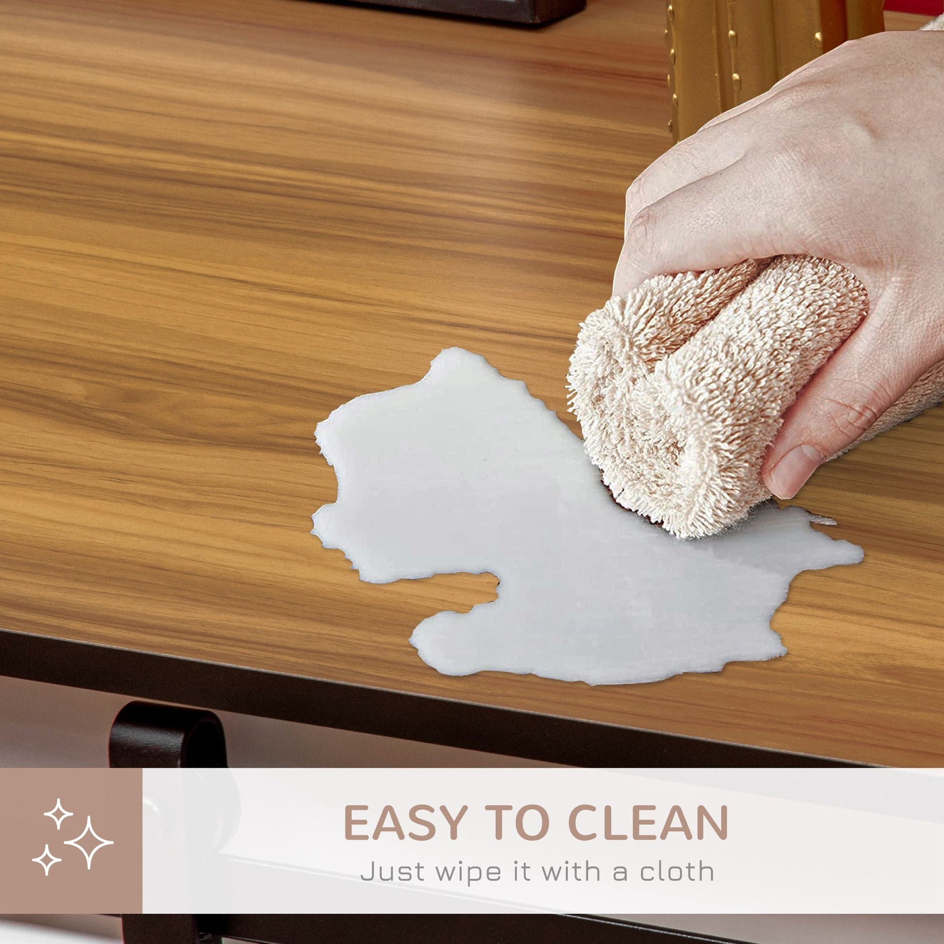 Dog Crate Furniture for Large Dog, Double Dog Cage for Small Dogs with Divider, Sliding Doors - White