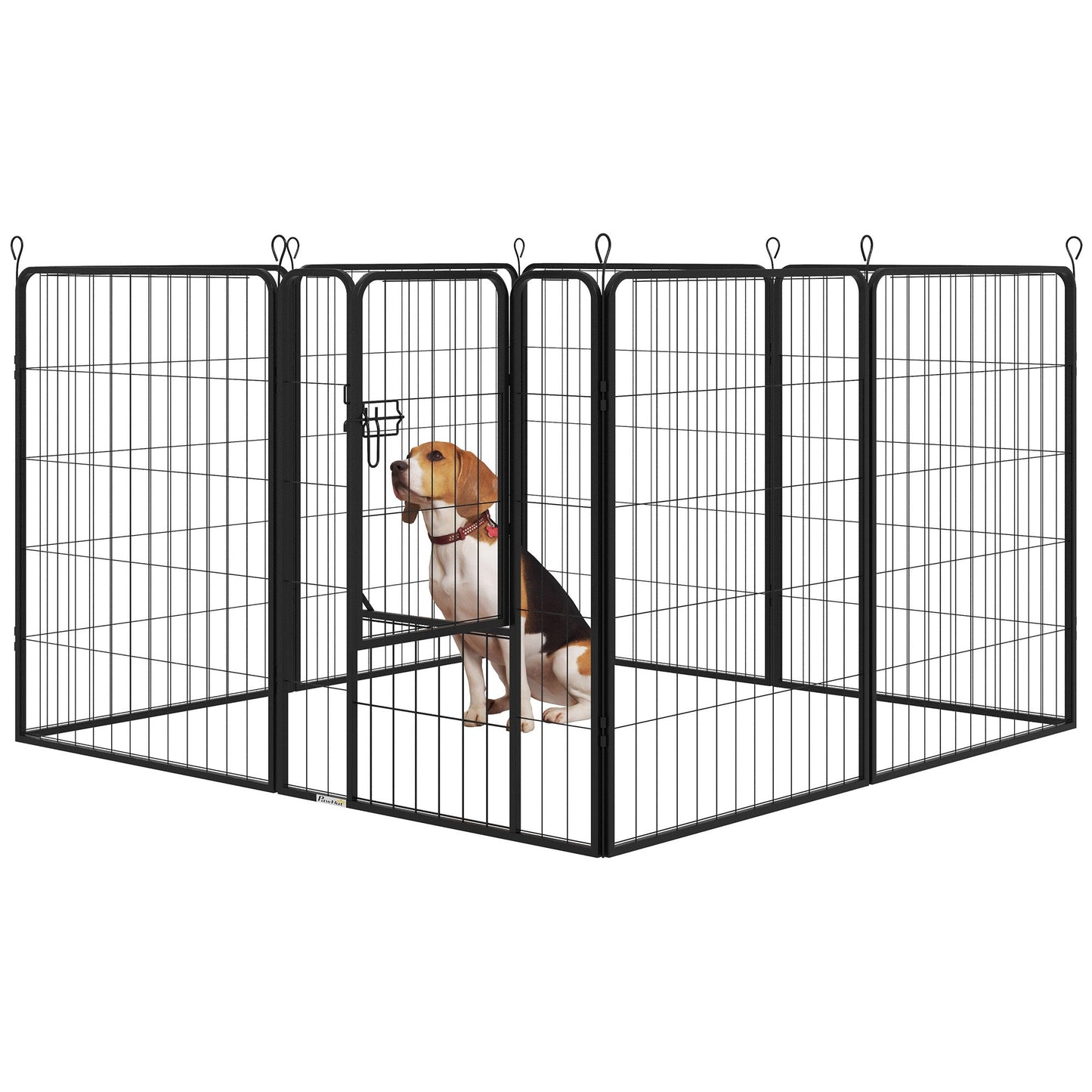 Dog Pen 8 Panels Puppy Pen Heavy Duty Pet Playpen for Indoor Outdoor for Dogs, Rabbits, Ducks 100cm High