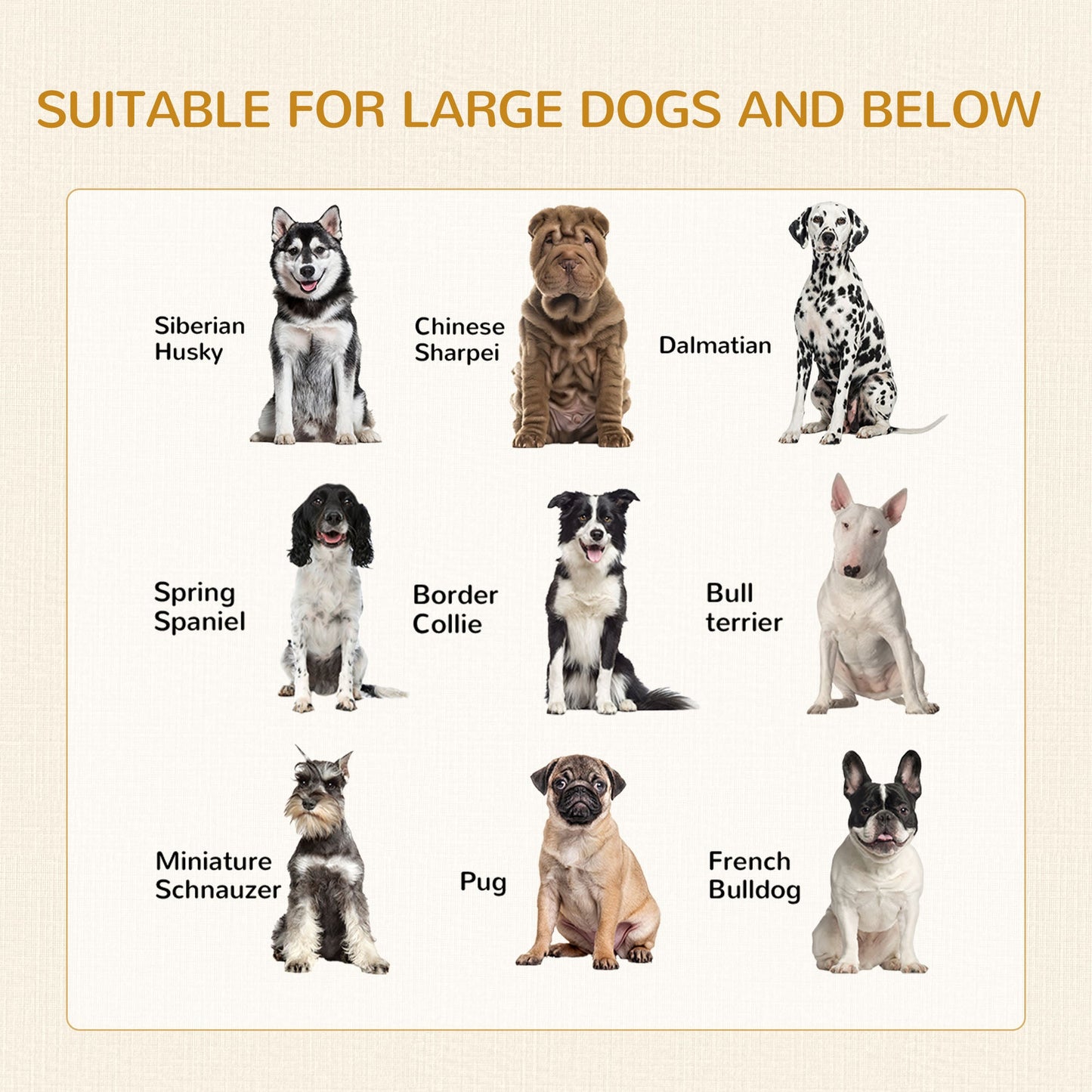 Dog Crate Furniture End Table w/ Soft Washable Cushion, Two Doors, Indoor Pet Kennel for Small Medium Large Dogs w/ Wire Mesh, Grey