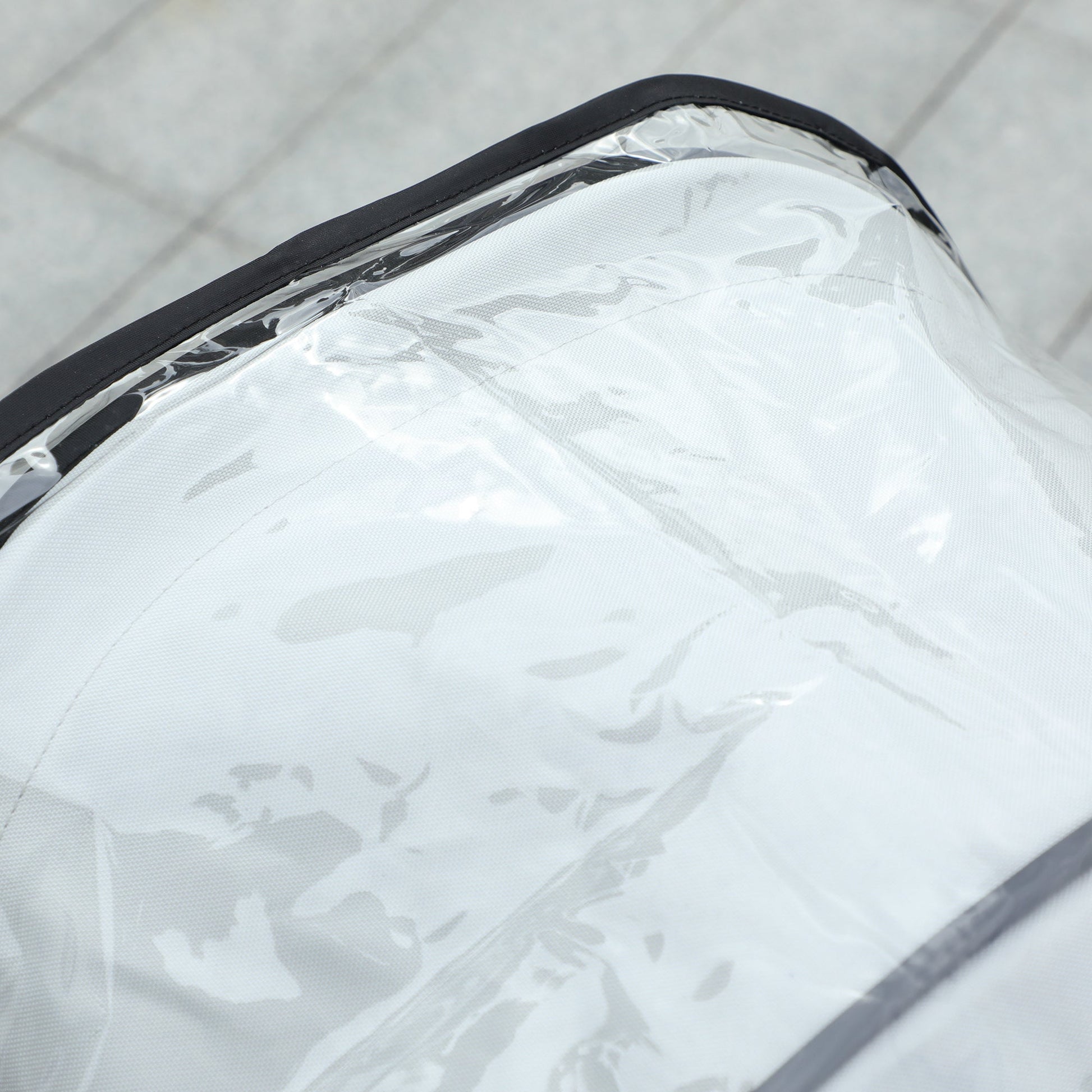 Dog Stroller Rain Cover, Cover for Dog Pram Stroller Buggy w/ Rear Side Entry