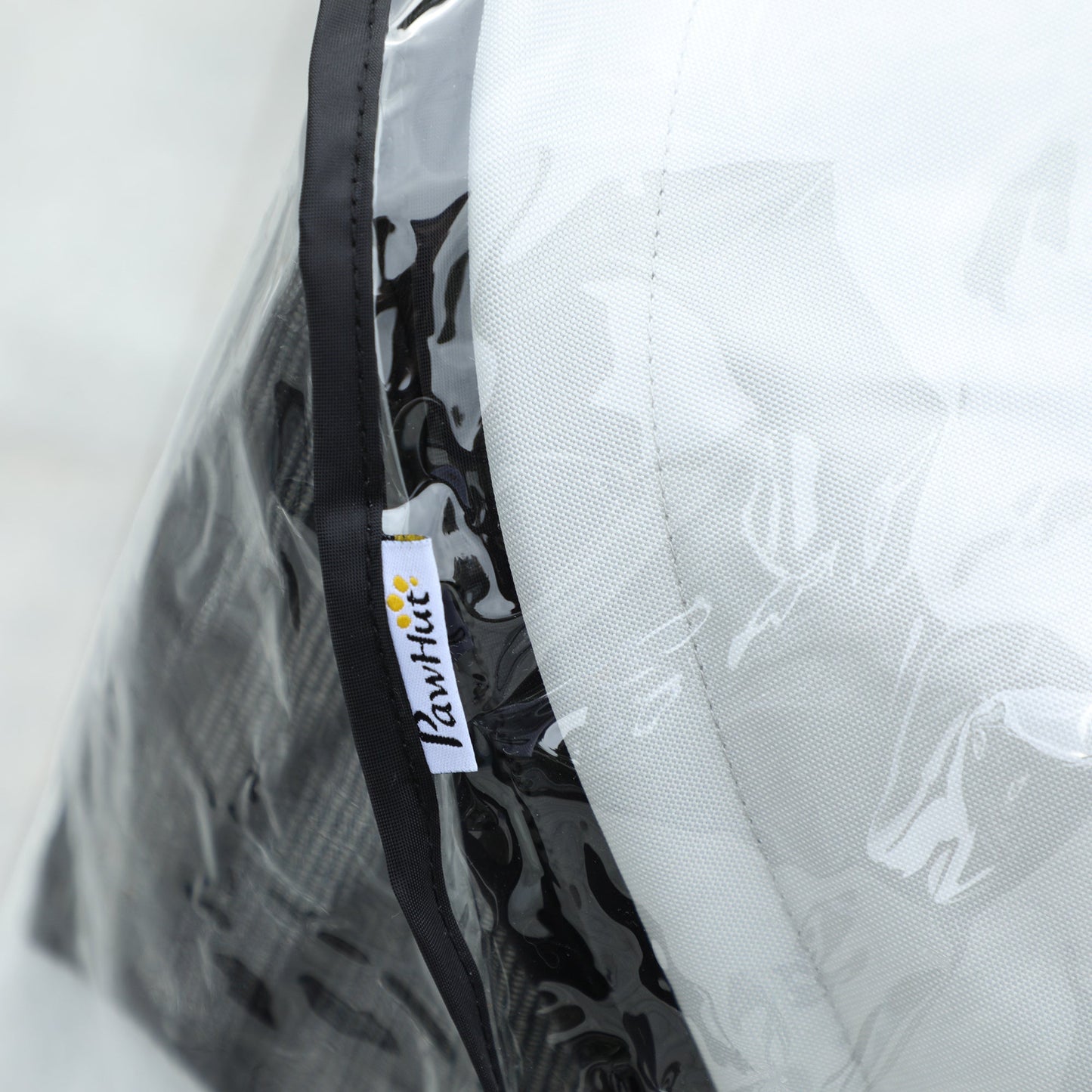 Dog Stroller Rain Cover, Cover for Dog Pram Stroller Buggy w/ Rear Side Entry