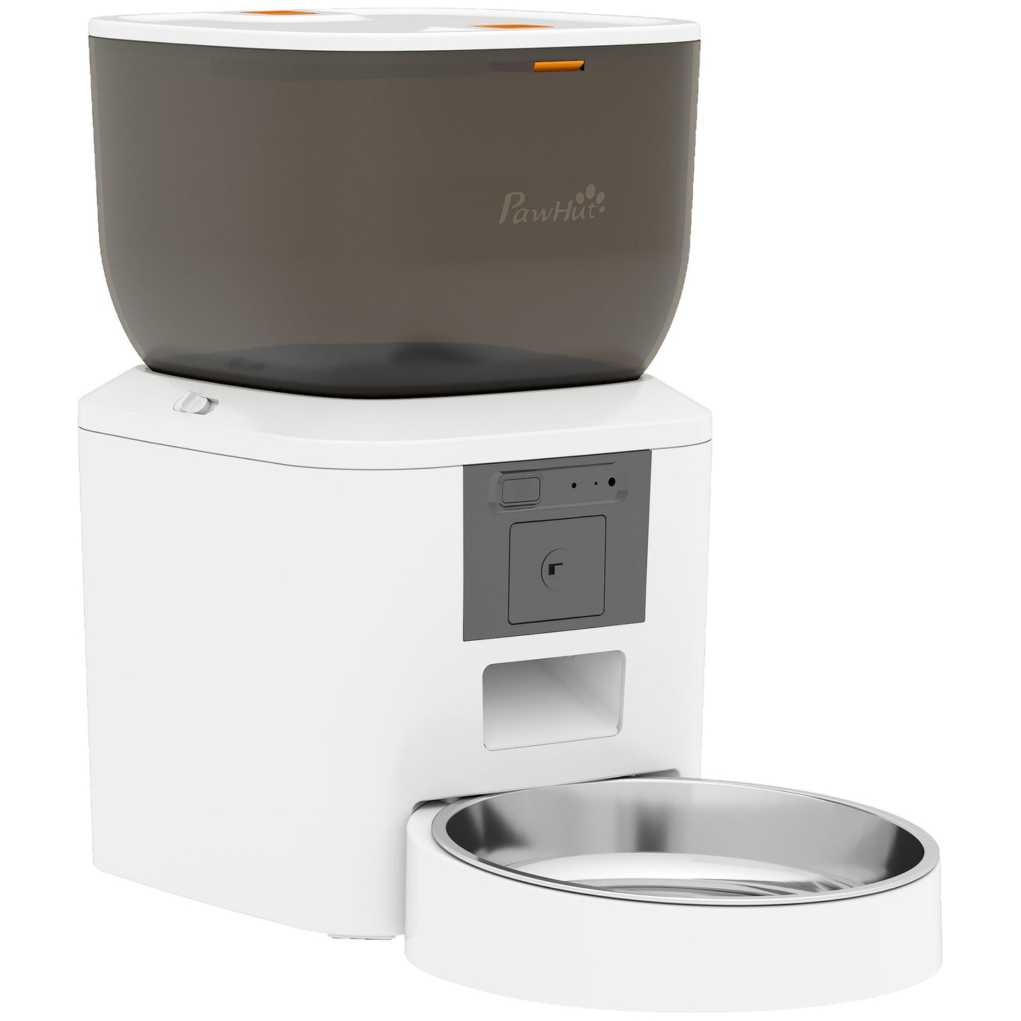 Automatic Cat Feeder with Camera, 2.4G WiFi, Smart APP Control 4L Pet Feeder 1-10 Meals with 2-Way Audio, Night Vision, Anti-Clogging, 10s Meal Call Back, Dual Power Supply, Detachable Clean