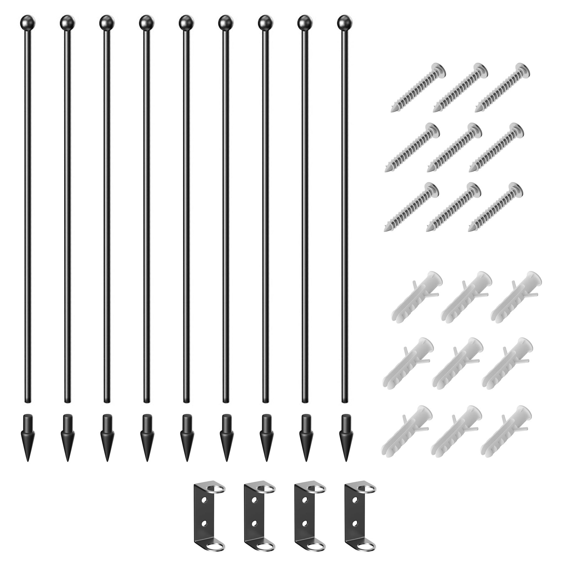 Heavy Duty Dog Playpen, 8 Panels Dog Pen, 80cm Height Pet Playpen Exercise Pen, with Door, for Small and Medium Dogs