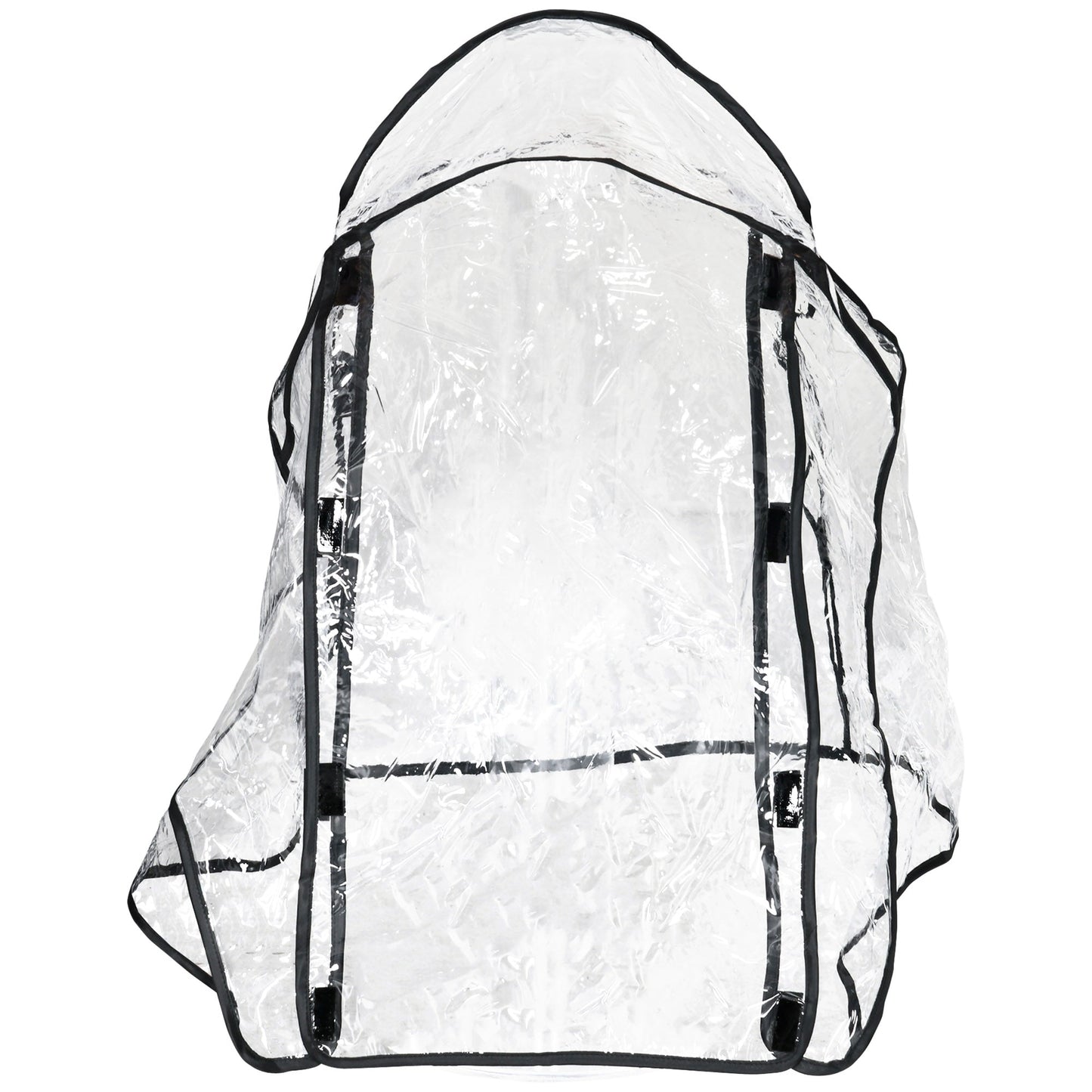 Dog Pram Rain Cover, Cover for Dog Stroller Buggy, with Front, Rear Entry