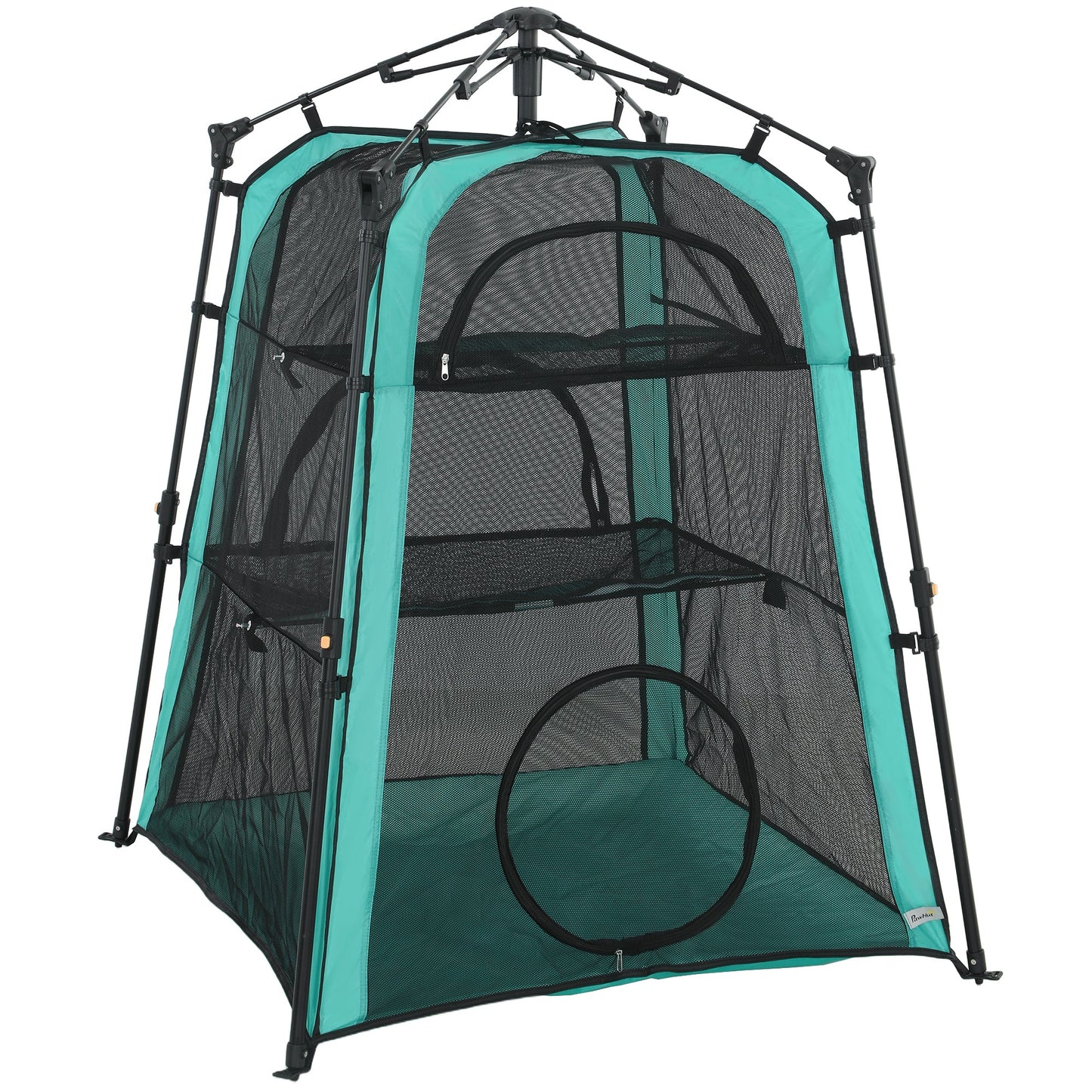 Catio, Outdoor Indoor Cat Enclosure Extra Large, Spacious Cat Tower Tents Playpen with Breathable Mesh, Carry Bag and Stakes, for Outside, Patios, Camping, Indoor Use
