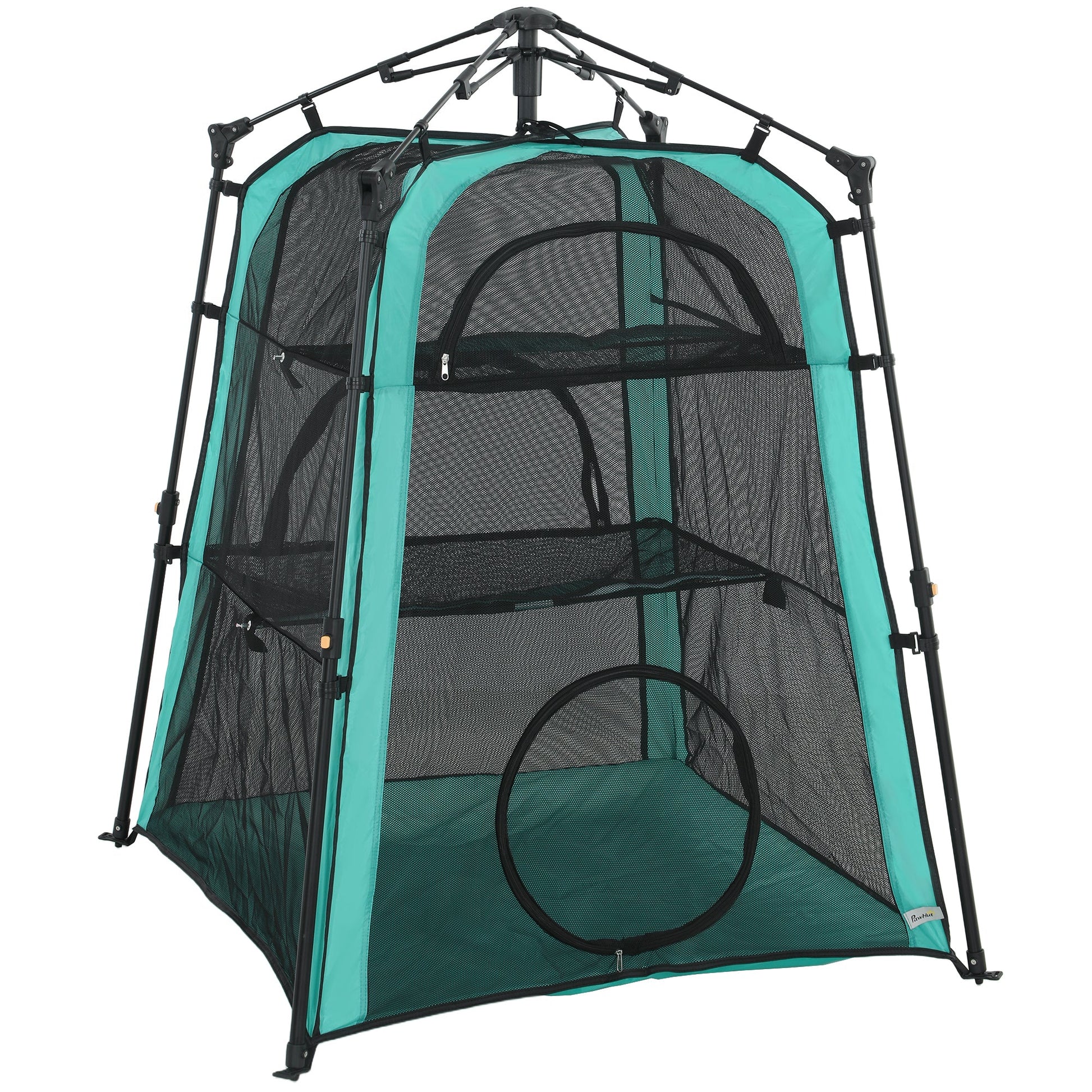 Catio, Outdoor Indoor Cat Enclosure Extra Large, Spacious Cat Tower Tents Playpen with Breathable Mesh, Carry Bag and Stakes, for Outside, Patios, Camping, Indoor Use